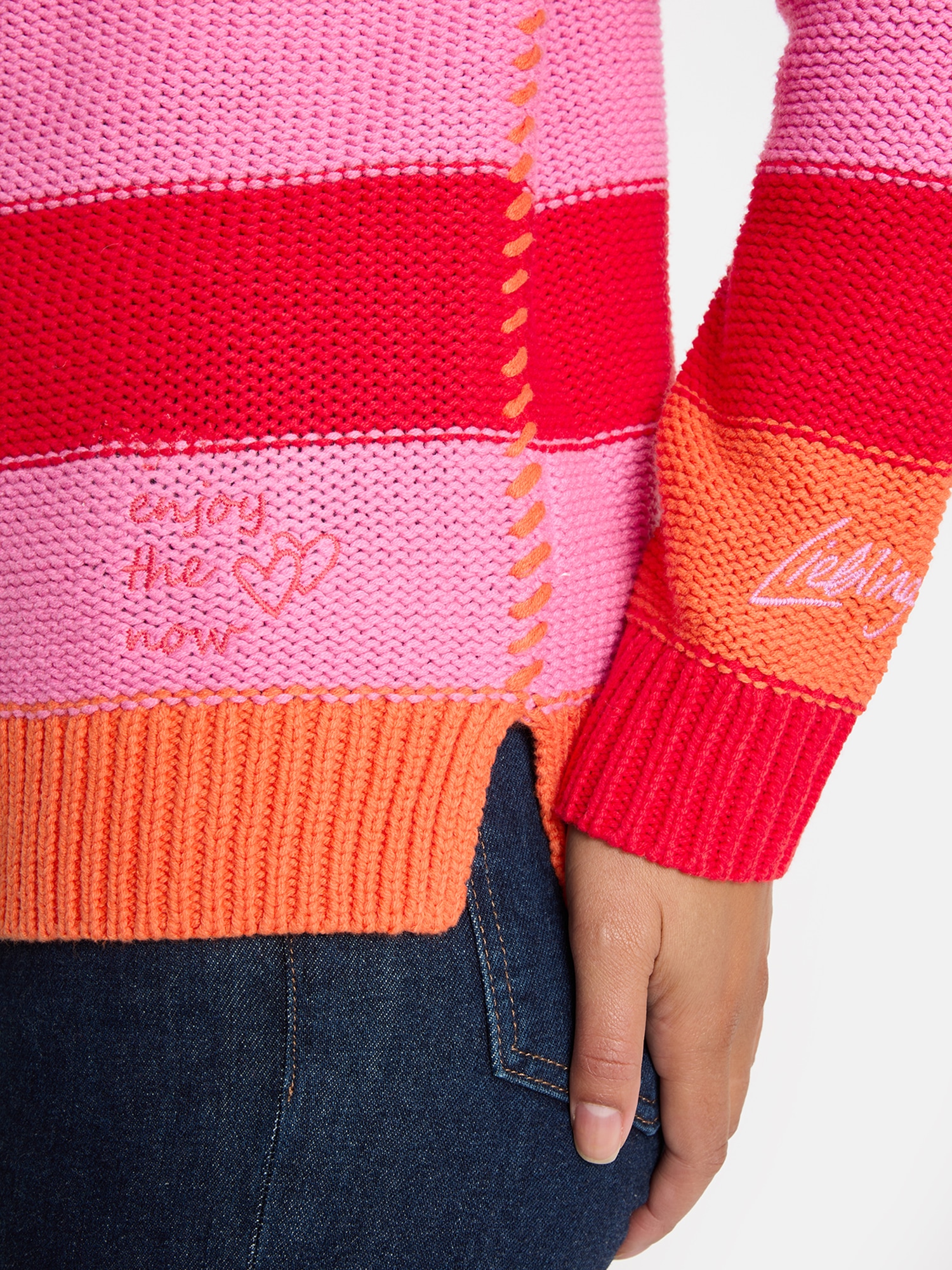 Lieblingsstück Strickpullover »QuirinaL« mit Blockstreifen