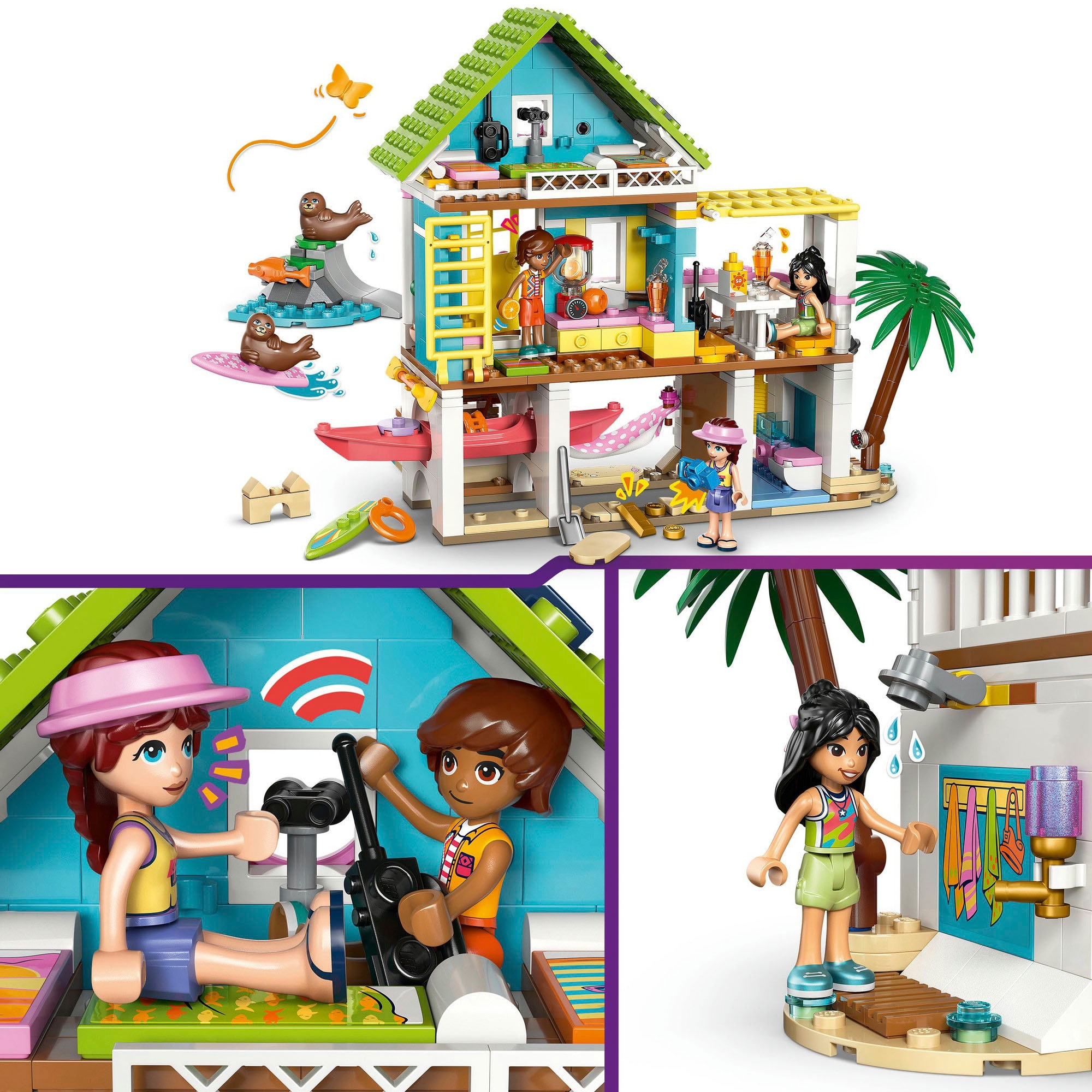 LEGO® Pions de construction »Strandhaus mit Robben (42699), LEGO Friends« Made in Europe