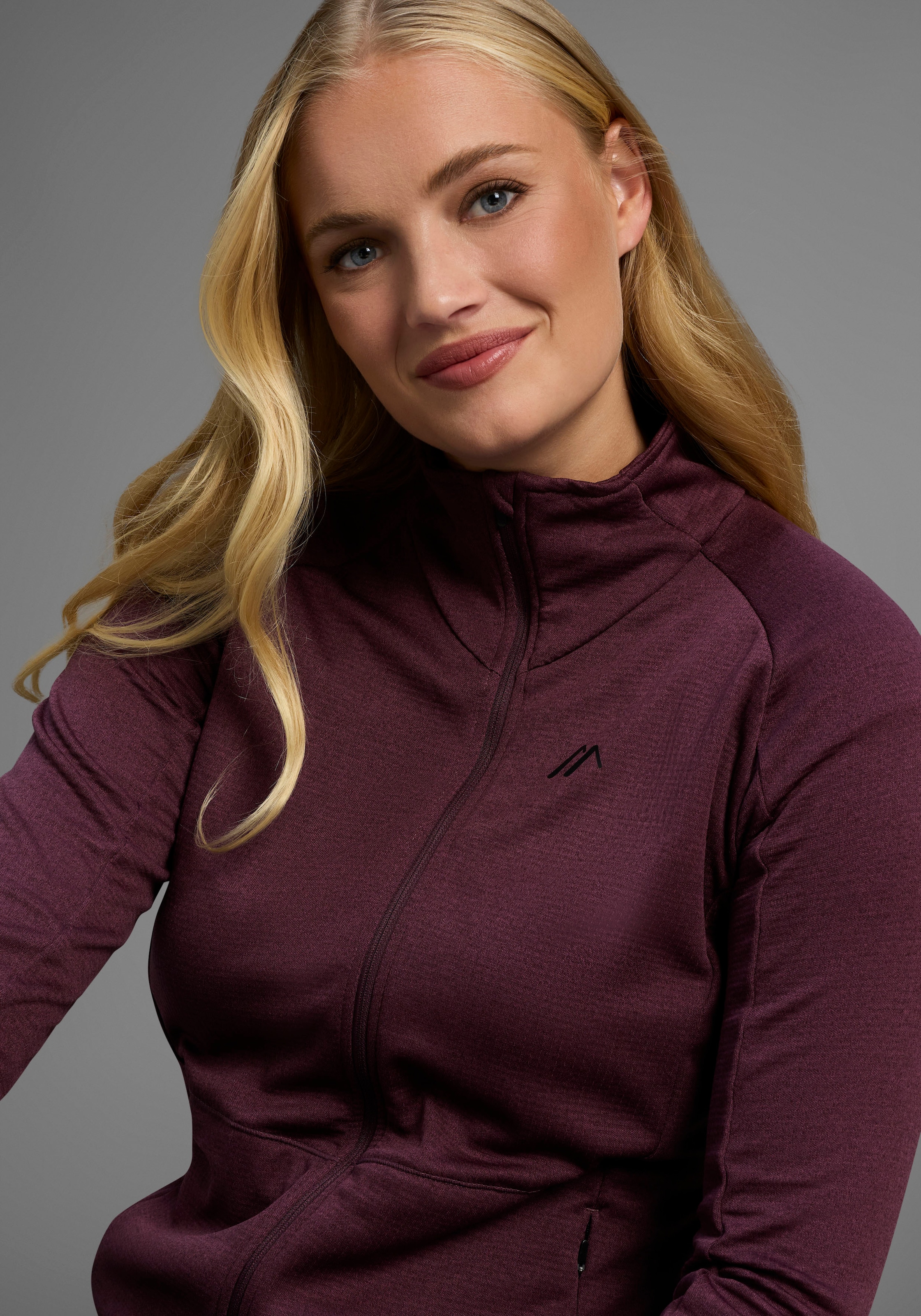 Maier Sports Fleecejacke »DA-MIDLAYERJACKE SINAIA W«
