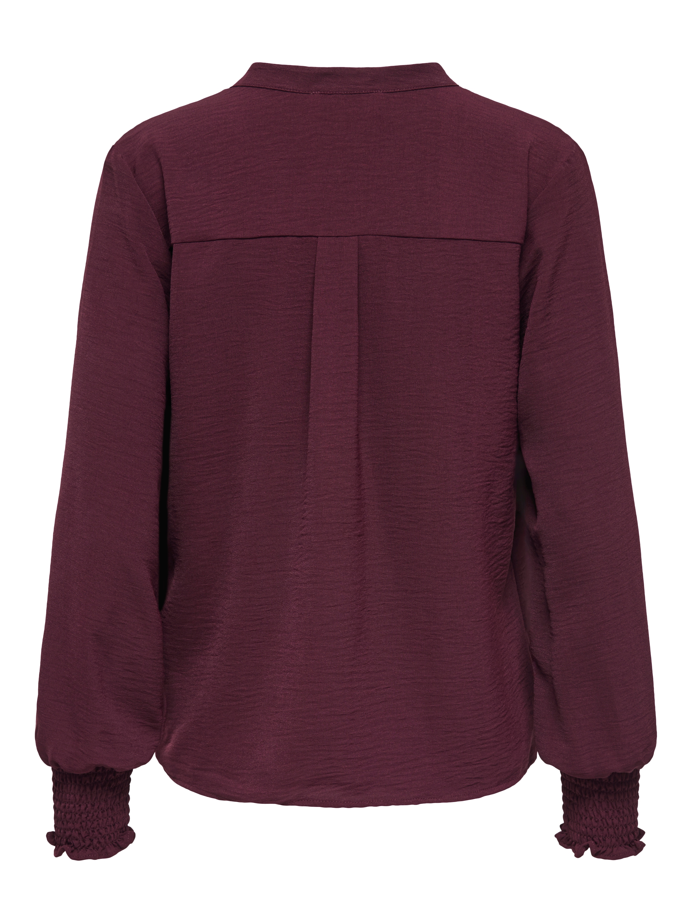 ONLY Chemisier »ONLMETTE V-NECK LS SMOCK TOP NOOS WVN« Kunstfaser, regular fit