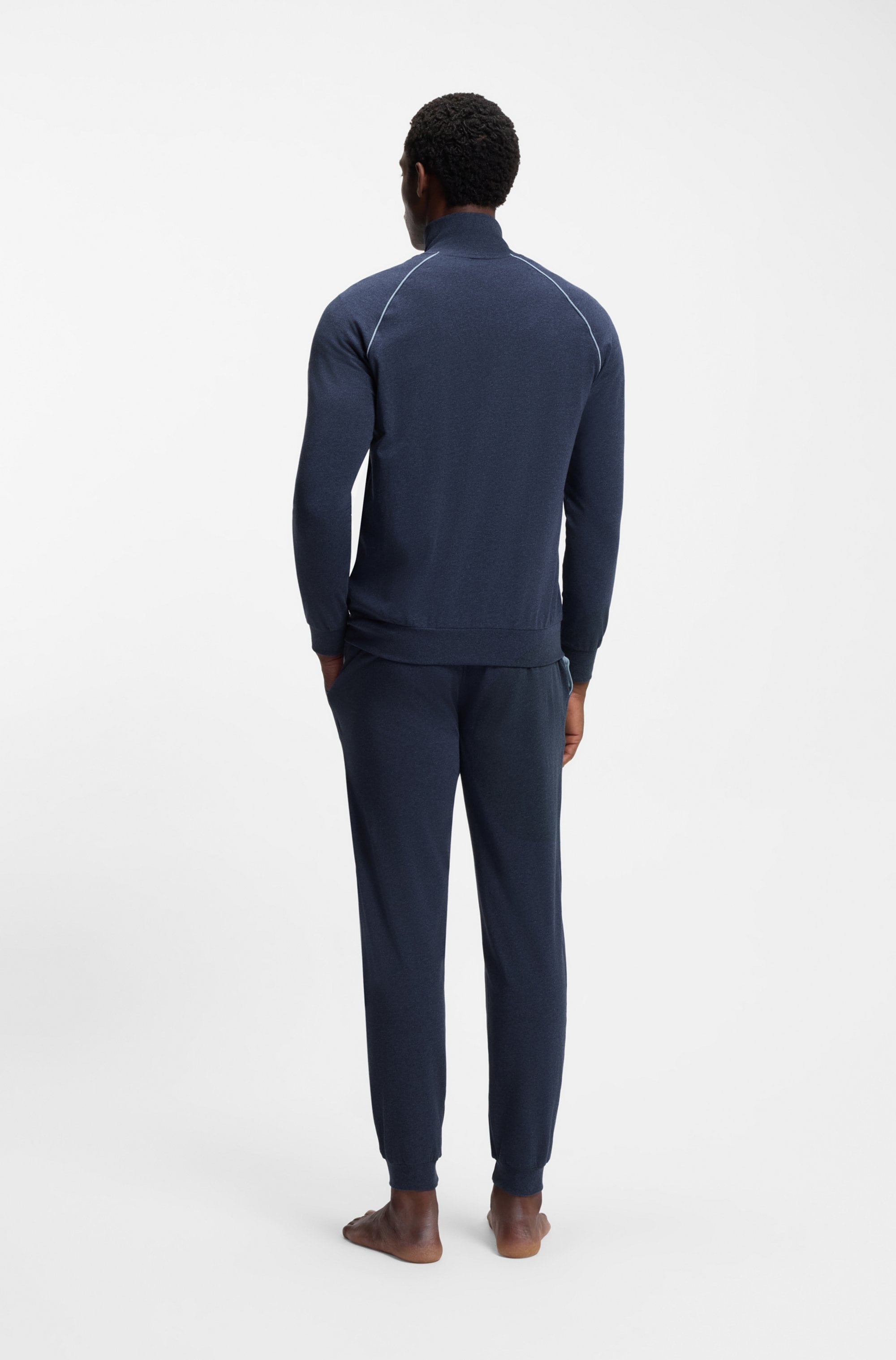 BOSS Veste sweat »Mix&Match Jacket Z« mit Kängurutasche