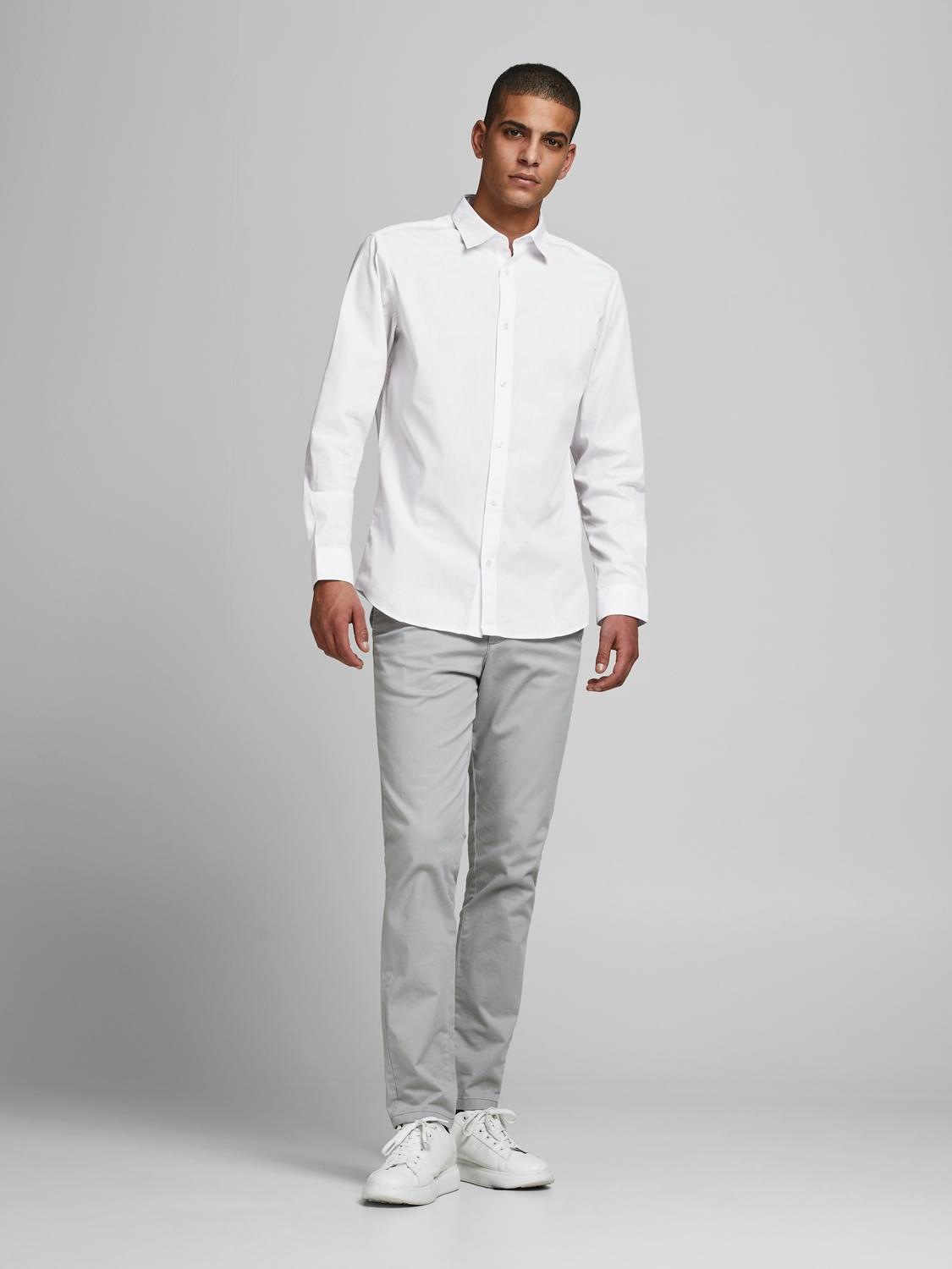 Jack & Jones Langarmhemd »JJJOE SHIRT LS 2 PACK MP«