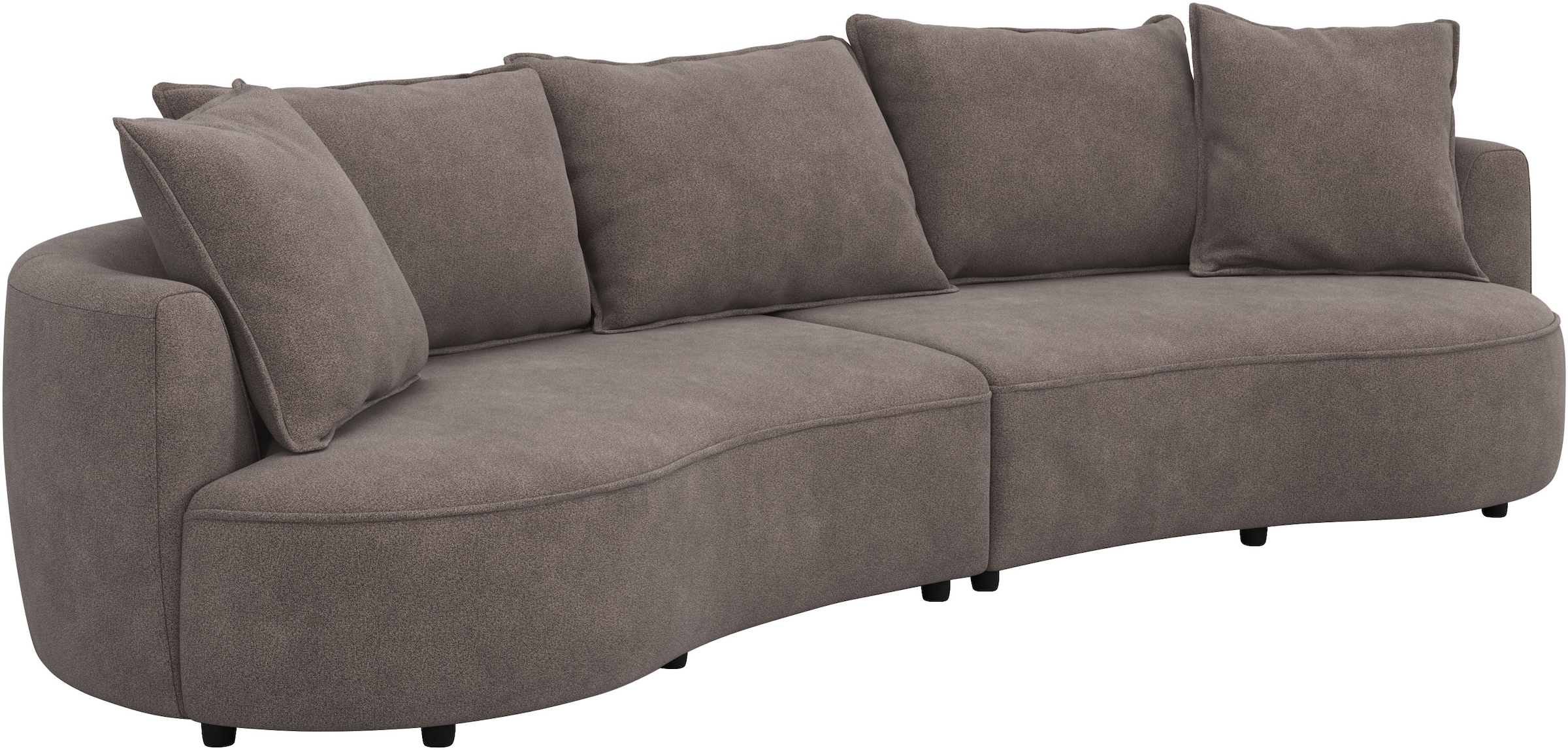 COTTA Canapé de salon »Sana, Breite 296 cm« Loungesofa mit Wellenunterfederung