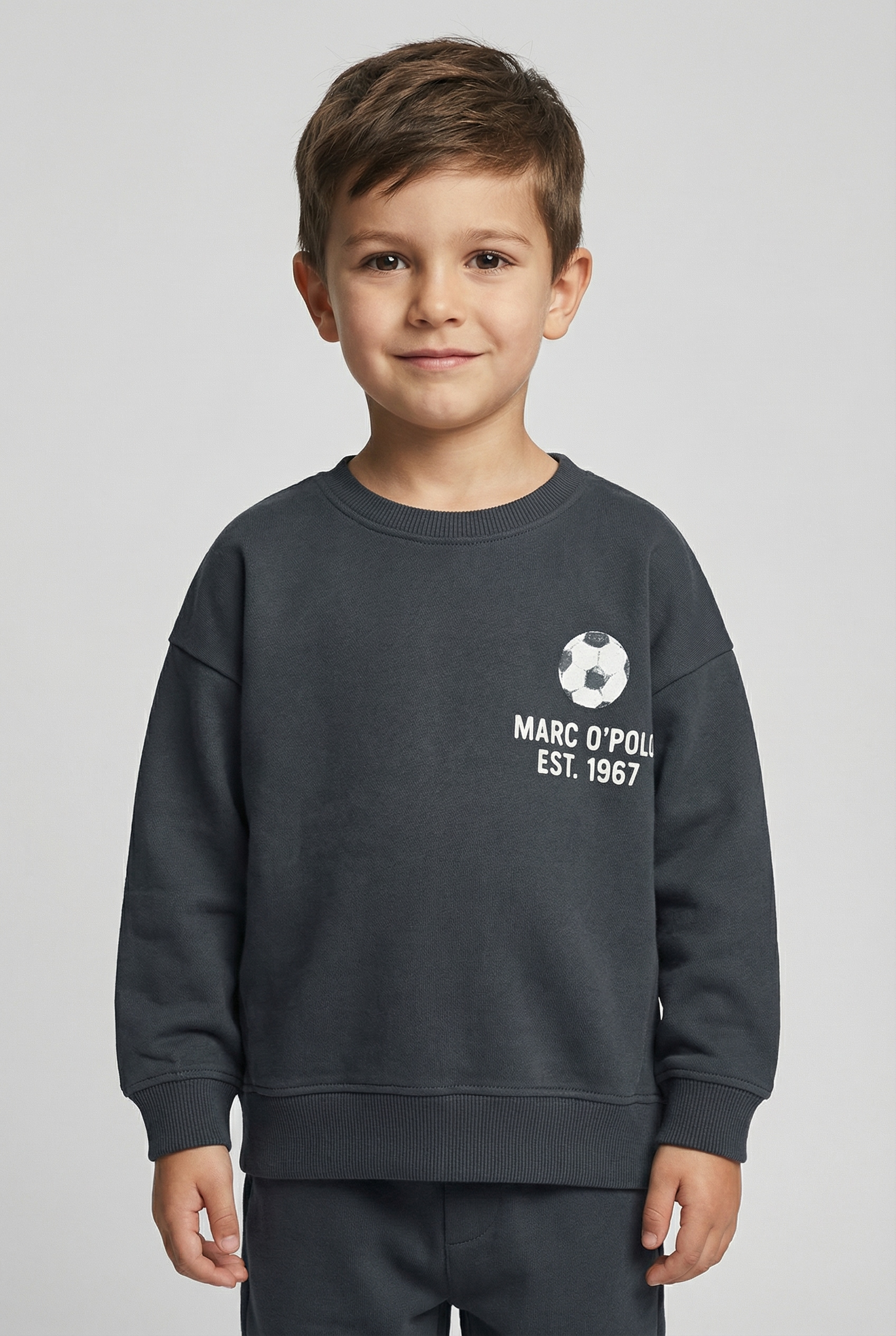 Image of Marc OPolo Junior Sweatshirt, für Jungs bis Grösse 122, grosser Rückenprint