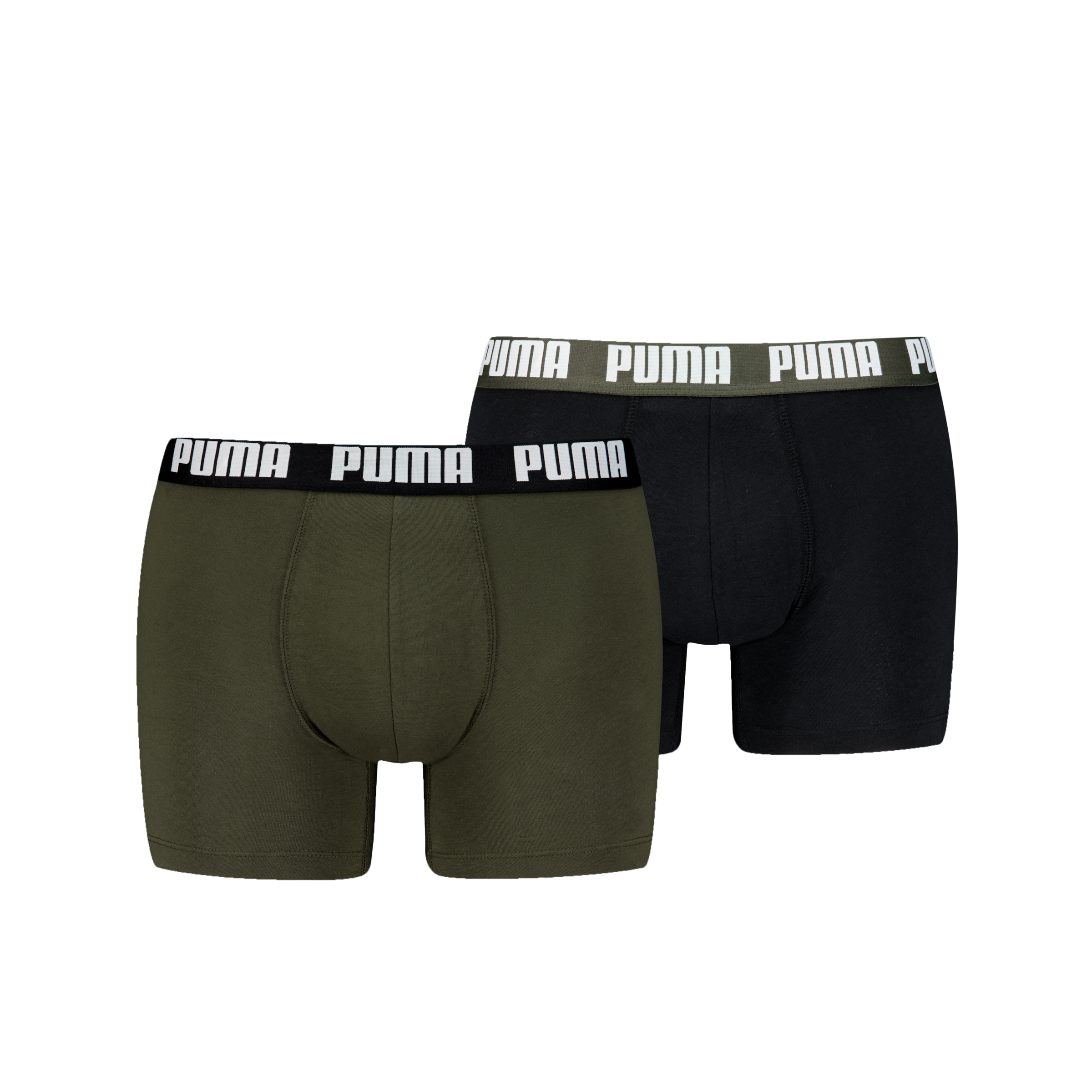 Image of PUMA Boxershorts "PUMA MEN EVERYDAY BASIC BOXERS 2P" mit Logobund