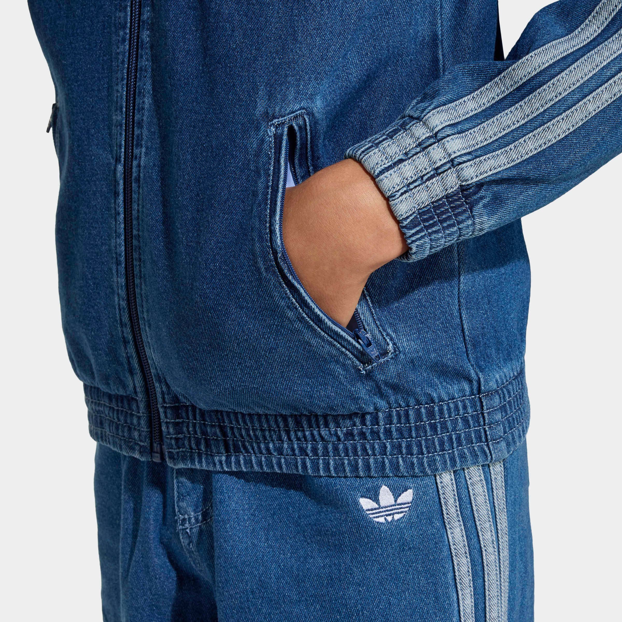 adidas Originals Jeansjacke »FIREBIRD TRACK AUS DENIM«