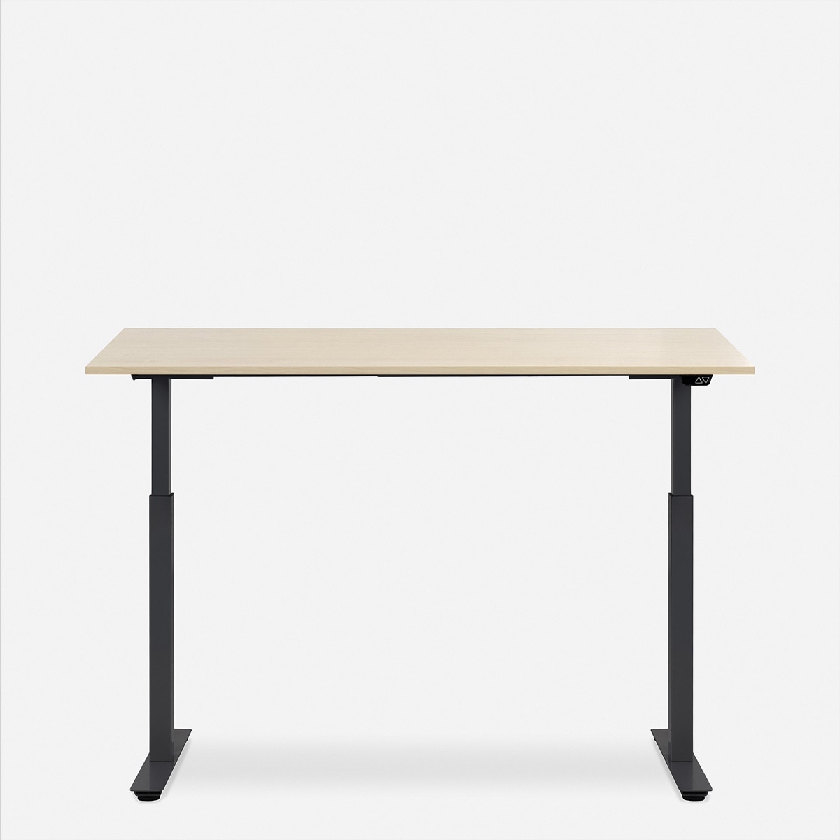Schreibtische »WRK21 Schreibtisch Smart 180 x 80 cm, Höhenverstellbar, Mandal Ahorn / Schwarz«