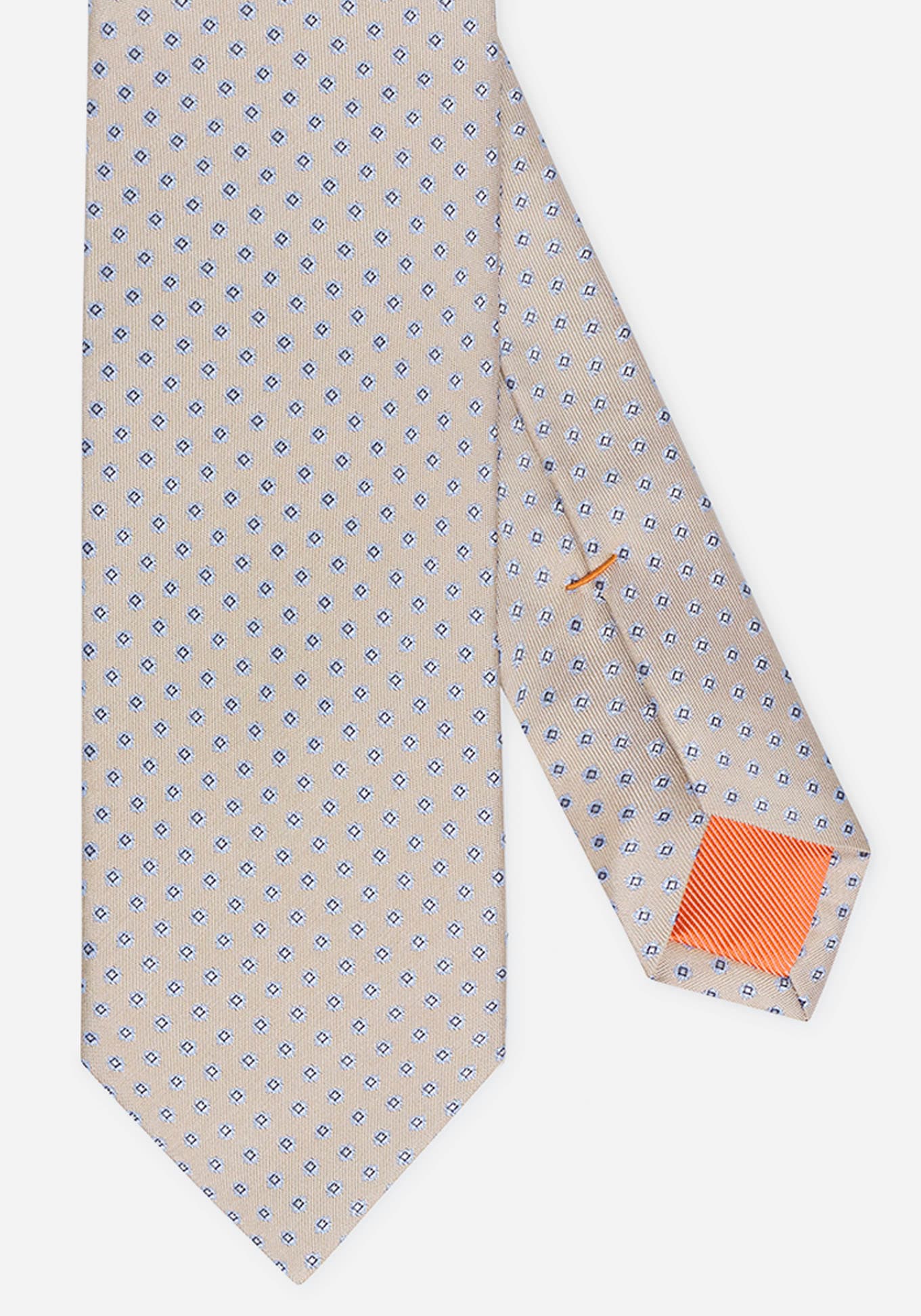 MONTI Krawatte, mit ausgefallenem Frühling-Sommer-Design