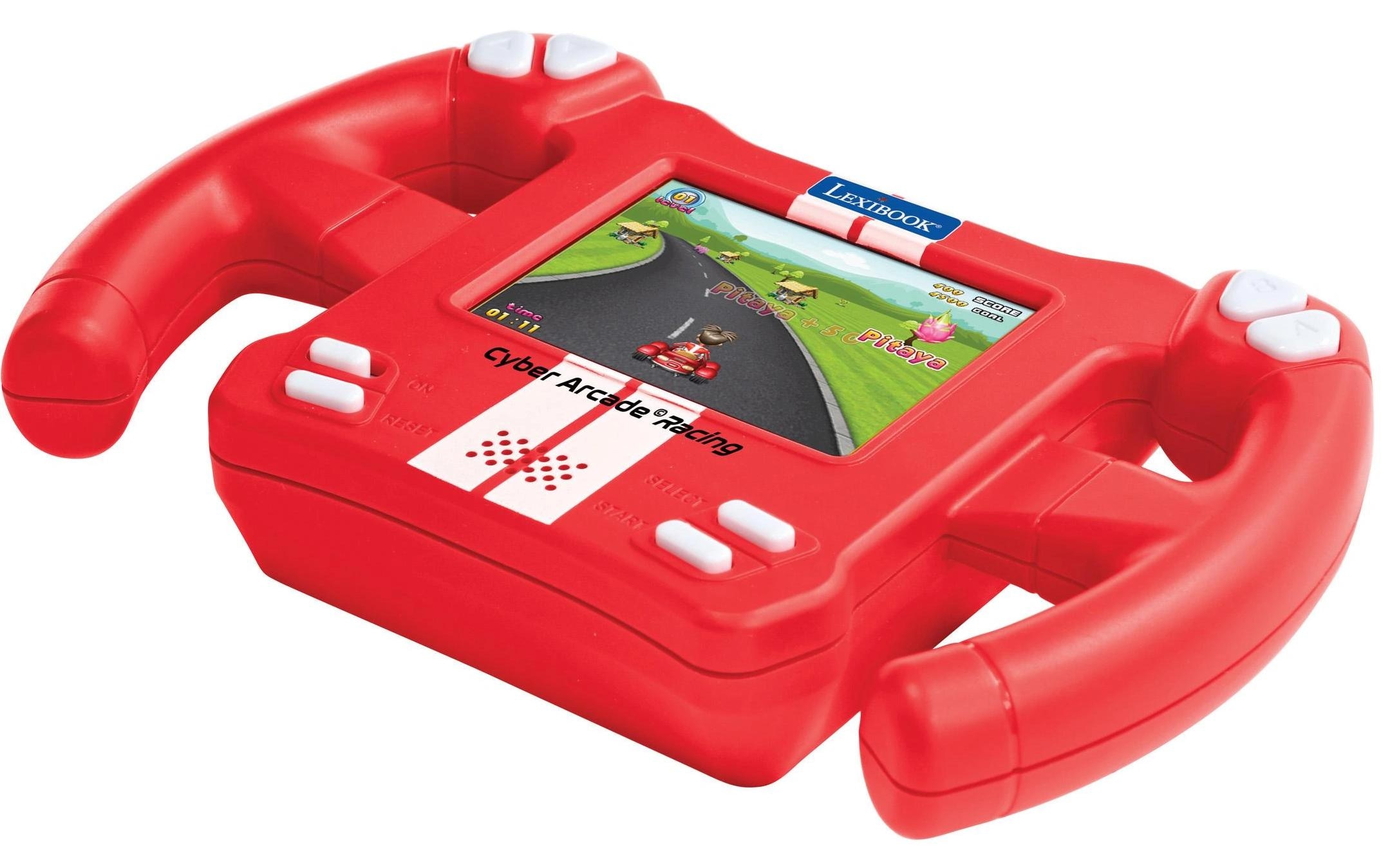 Lexibook® Spielekonsole »Lenkrad-Konsole Cyber Arcade Racing«