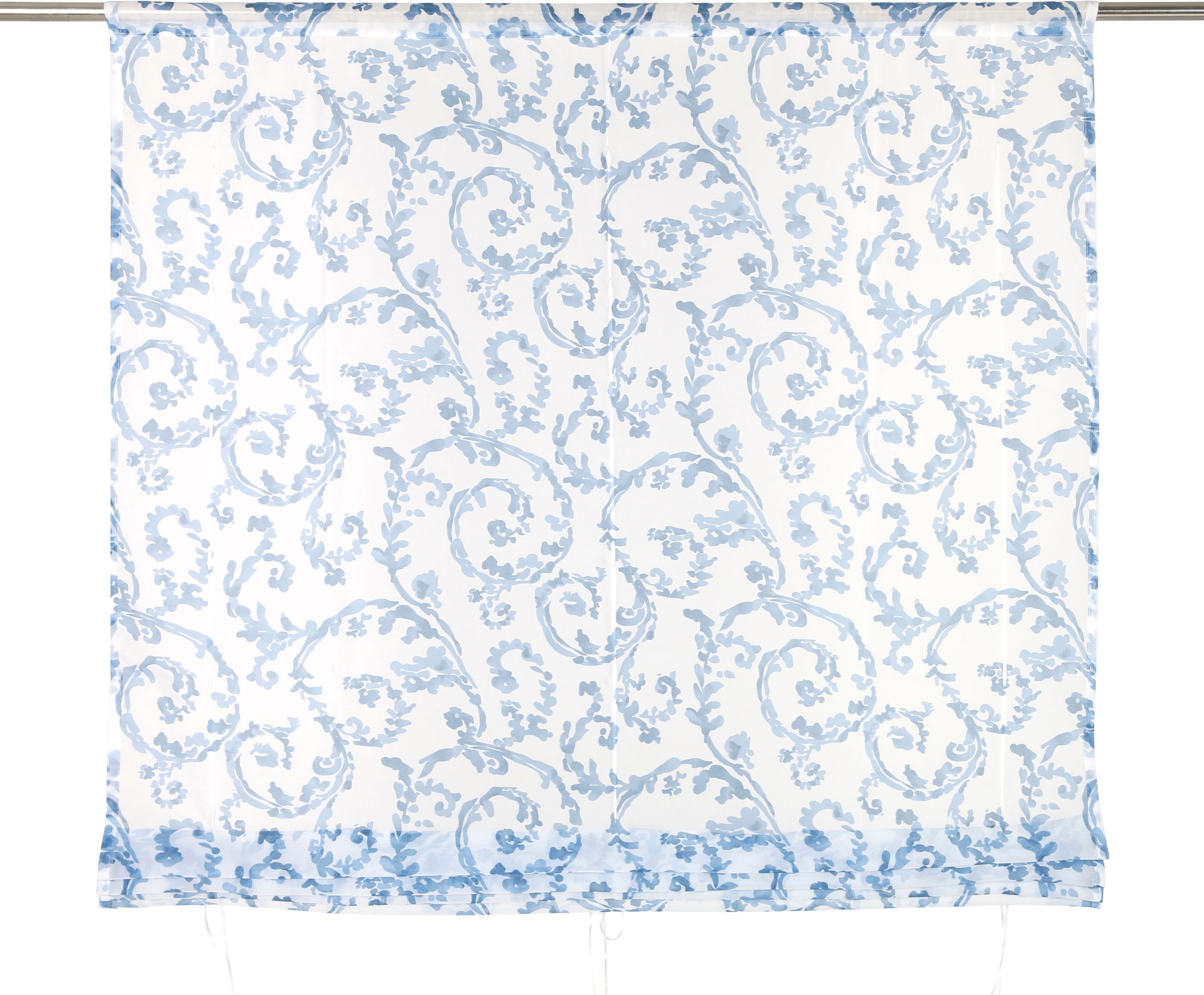 Image of DELAVITA Bändchenrollo »INA«, mit Stangendurchzug, transparent, bedruckt, verschiedene Grössen bei Ackermann Versand Schweiz