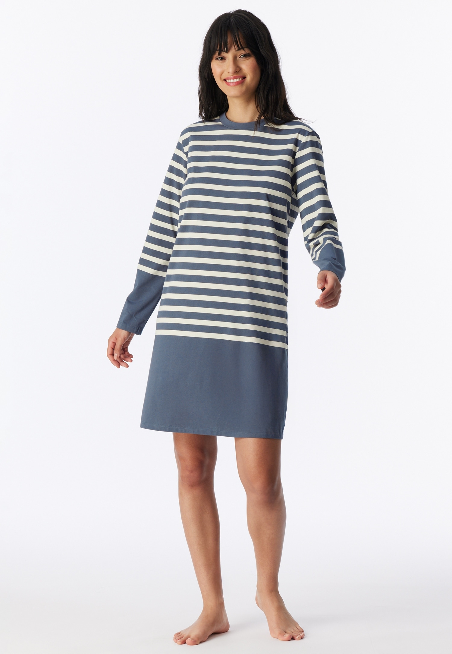 Image of Schiesser Nachthemd "Casual Nightwear" mit Rundhalsausschnitt