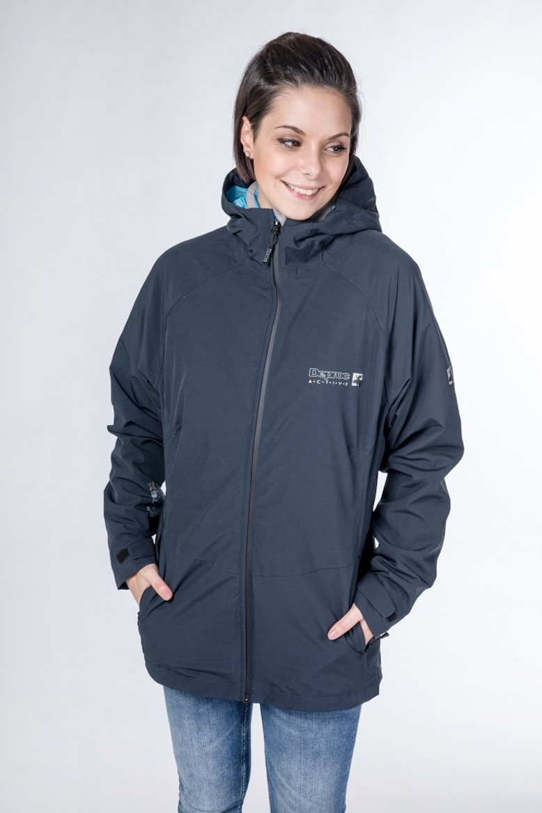 Image of DEPROC Active Winterjacke "Whistler 3in1 II WMN" mit Kapuze auch in Grossen Grössen erhältlich