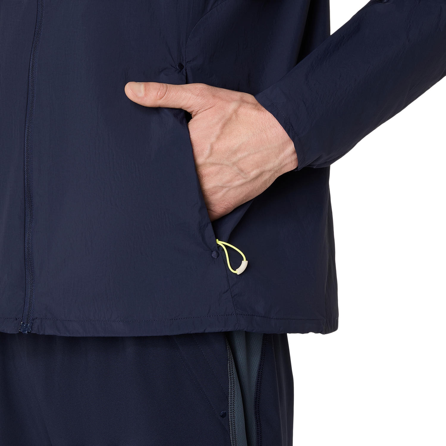 Asics Laufjacke »ROAD PACKABLE JACKET«, mit Kapuze