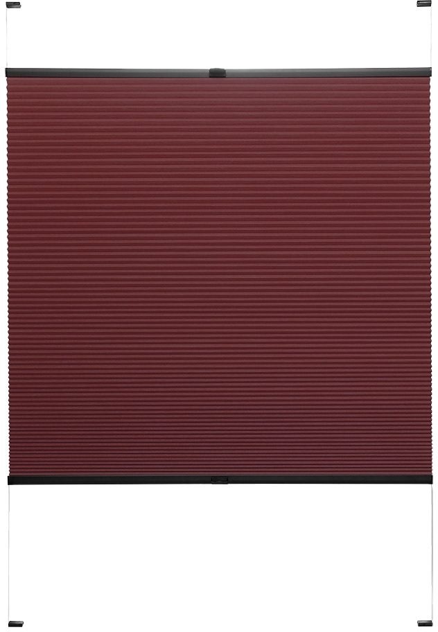 Image of Good Life Wabenplissee nach Mass »Rena«, verdunkelnd, energiesparend, mit Bohren, verspannt, schwarze Profilschiene bei Ackermann Versand Schweiz