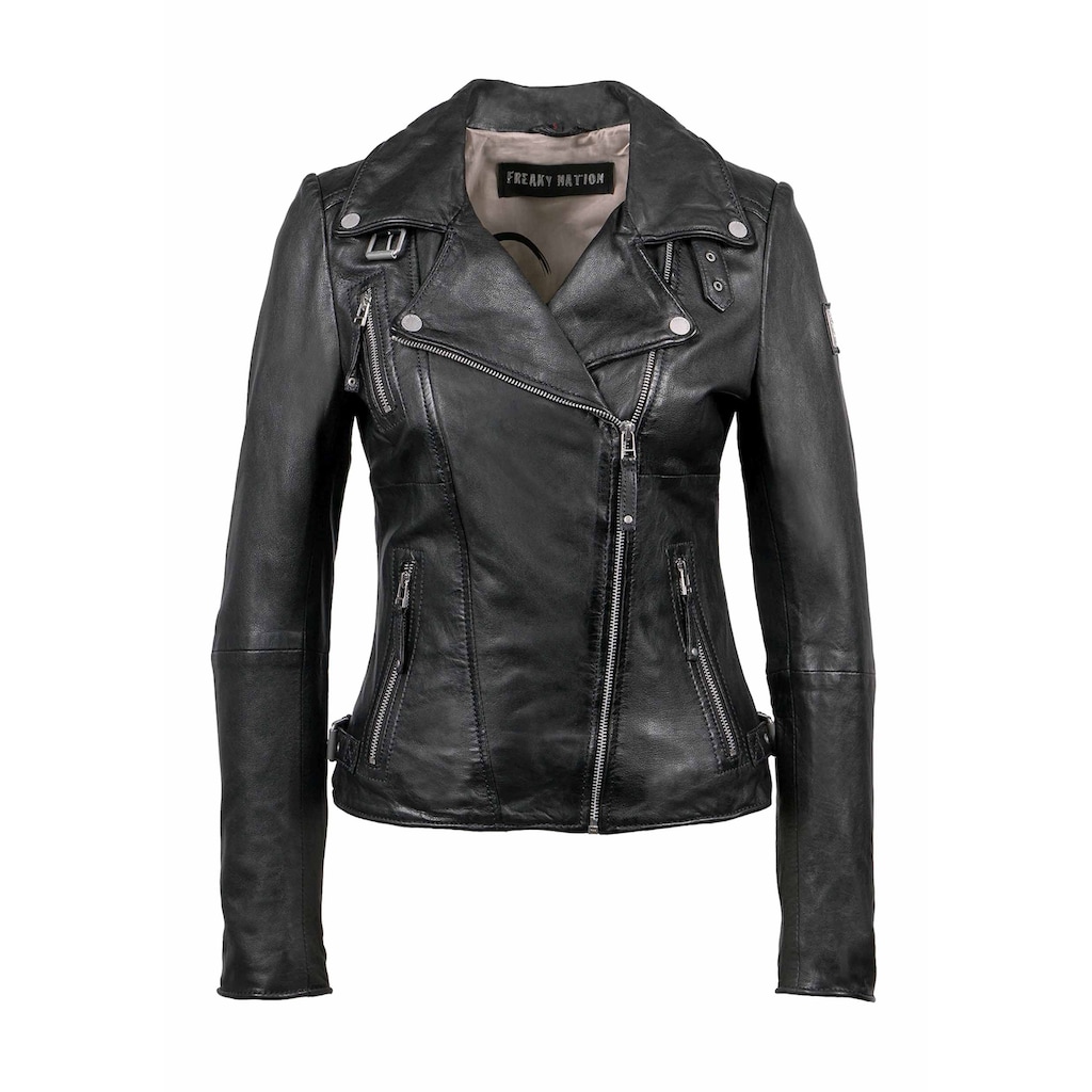 Freaky Nation Lederjacke »Biker Princess«