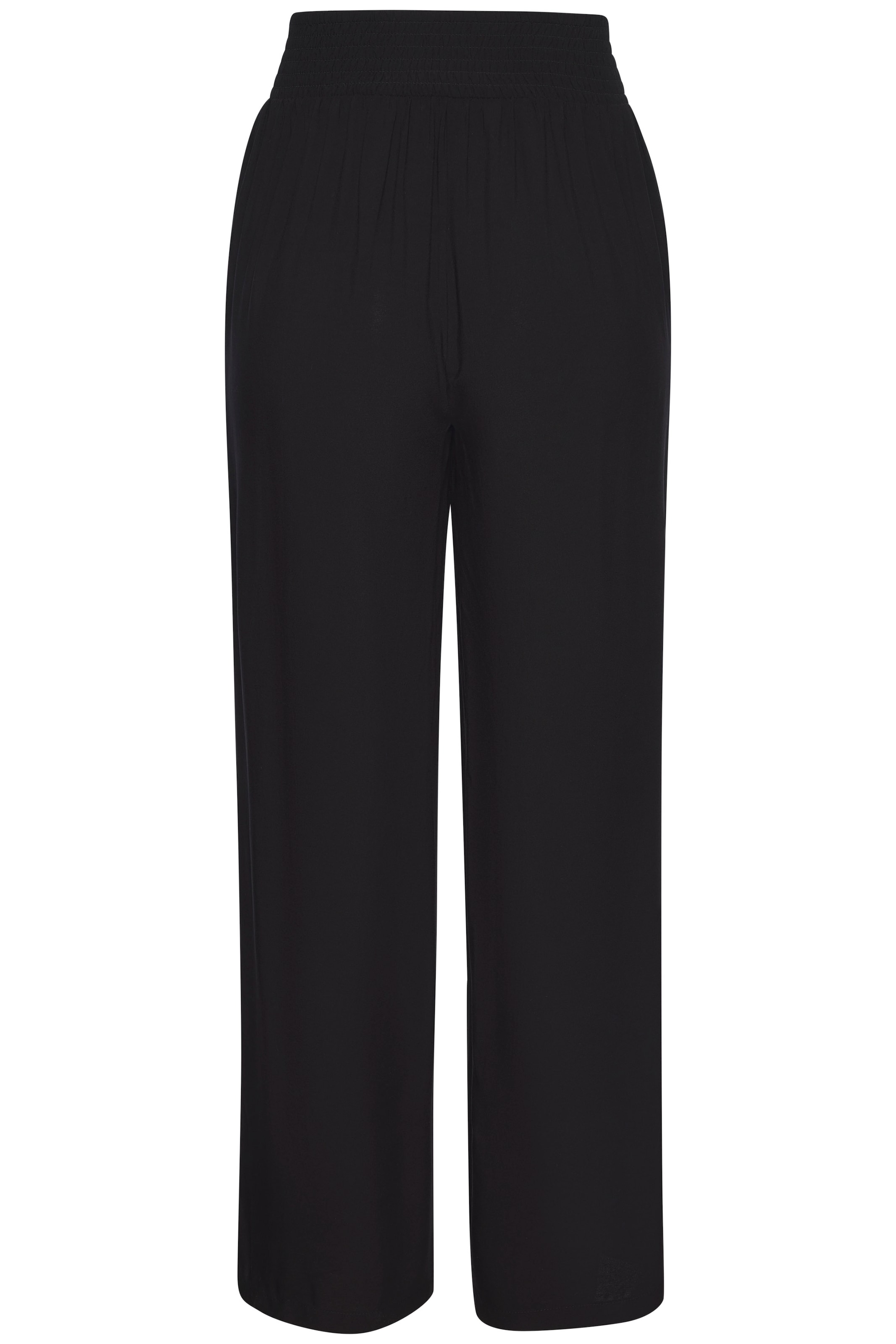 LASCANA Pantalon palazzo  en tissu tissé, pantalon à enfiler, pantalon d'été léger