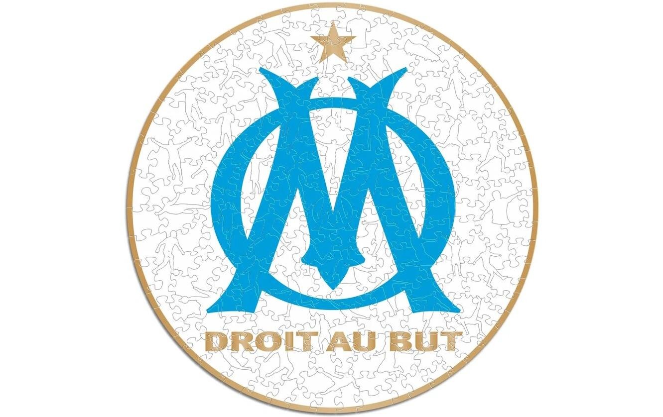   Puzzle »Iconic Olympique Marseille – Logo« Holzart: Birke (Herkunftsland: China)