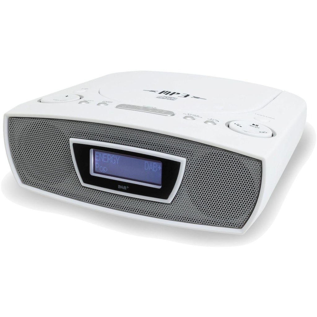 Soundmaster Digitalradio (DAB+) »URD480 Weiss«, (CD Digitalradio (DAB+)-FM-Tuner)