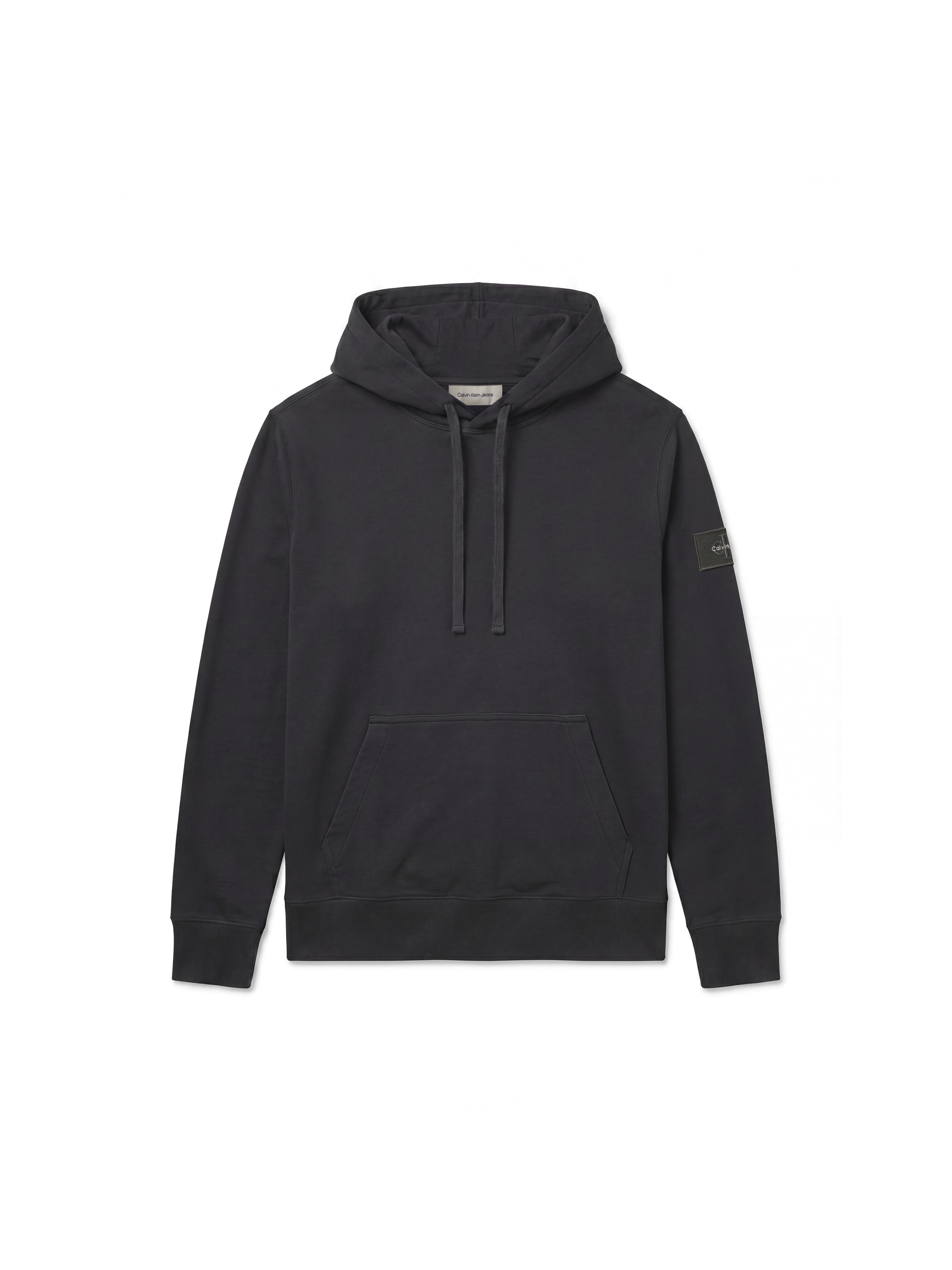 Calvin Klein Sweat à capuche »BADGE HOODIE«, Regular fit, Badge, Kängurutasche
