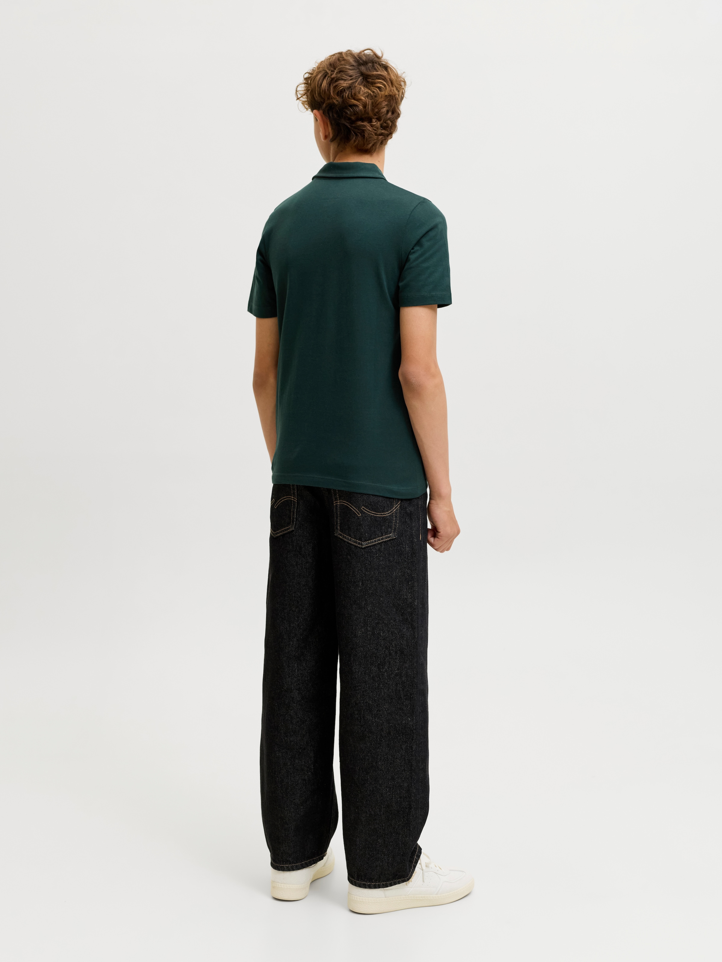 Jack & Jones Junior Poloshirt »JJAERO POLO SS JNR« Baumwolle, regular fit