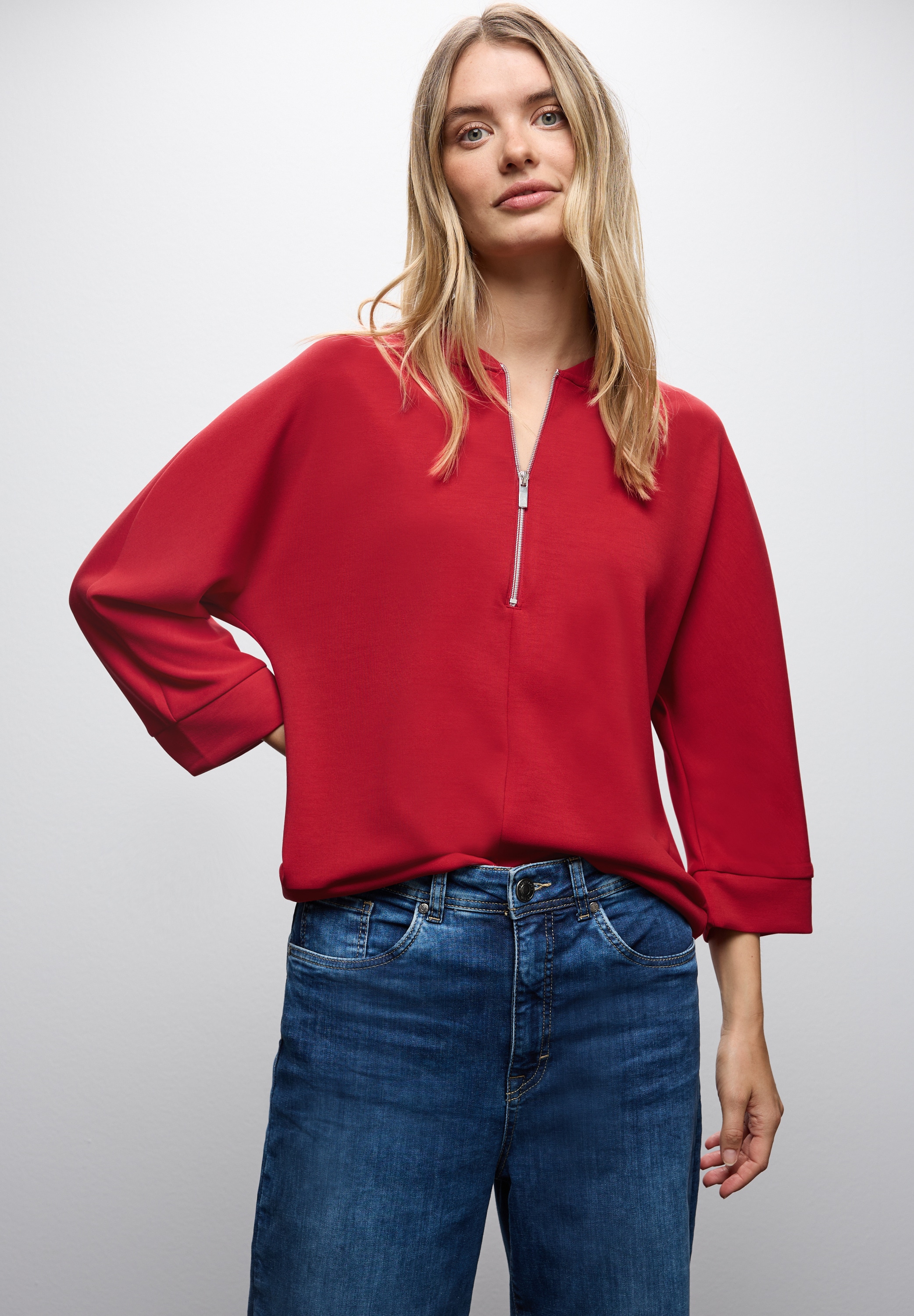 Image of STREET ONE Sweatshirt, mit Bündchen