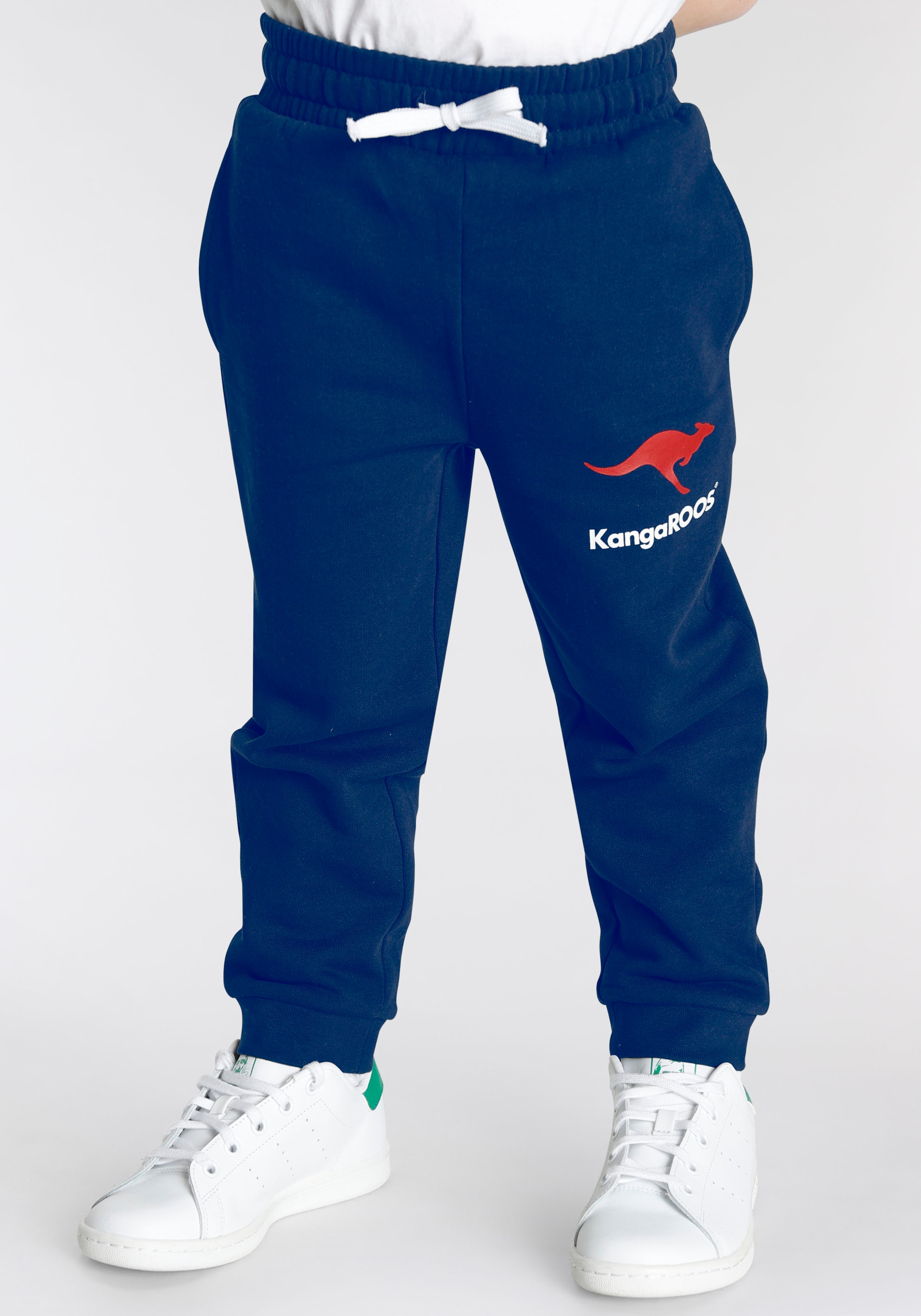 KangaROOS Sweathose »Jogginghose mit Logo-Print«, Basic für kleine Jungen