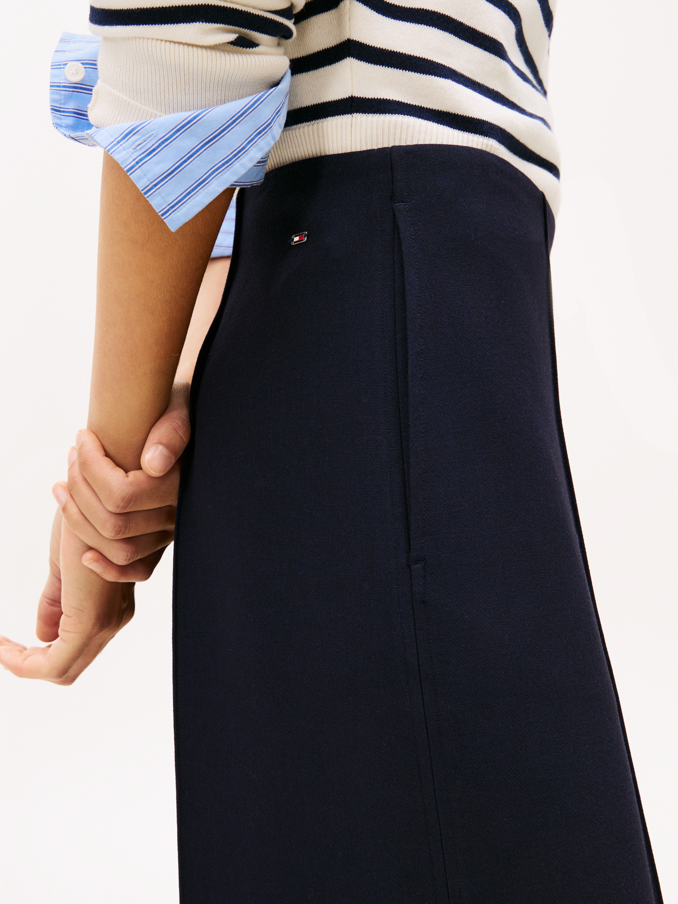 Tommy Hilfiger Pantalon de costume »PUNTO WIDE LEG PANT«