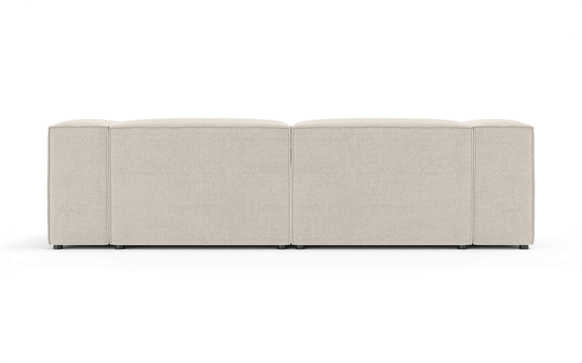 INOSIGN Big-Sofa »HAILY Modularsofa, Masse B/T/H: 260/100/72 cm«, als Modul oder separat verwendbar, für individuelle Zusammenstellung