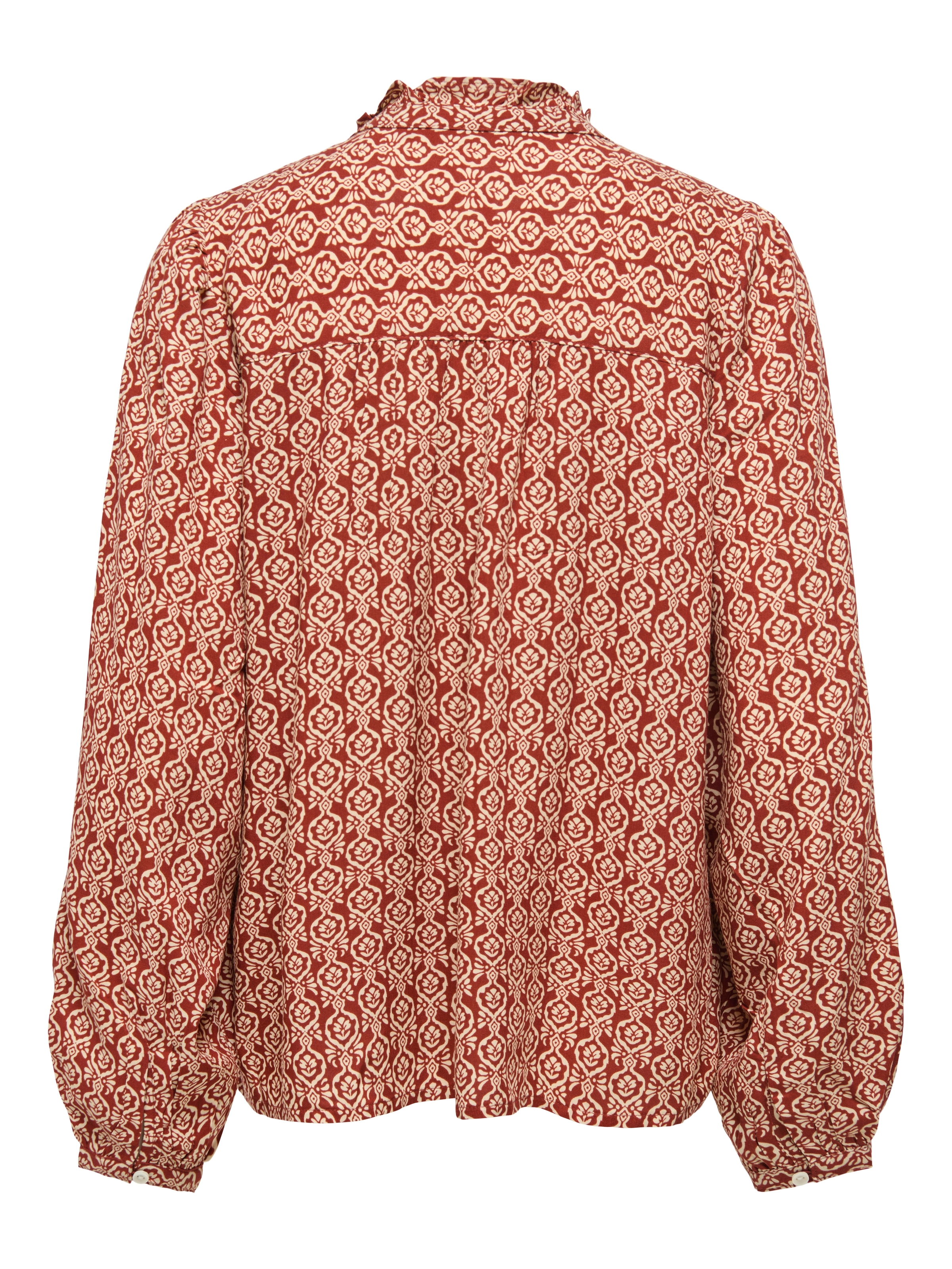 ONLY Blouse à manches longues »ONLRAYA L/S SHIRT WVN« viscose, coupe regular