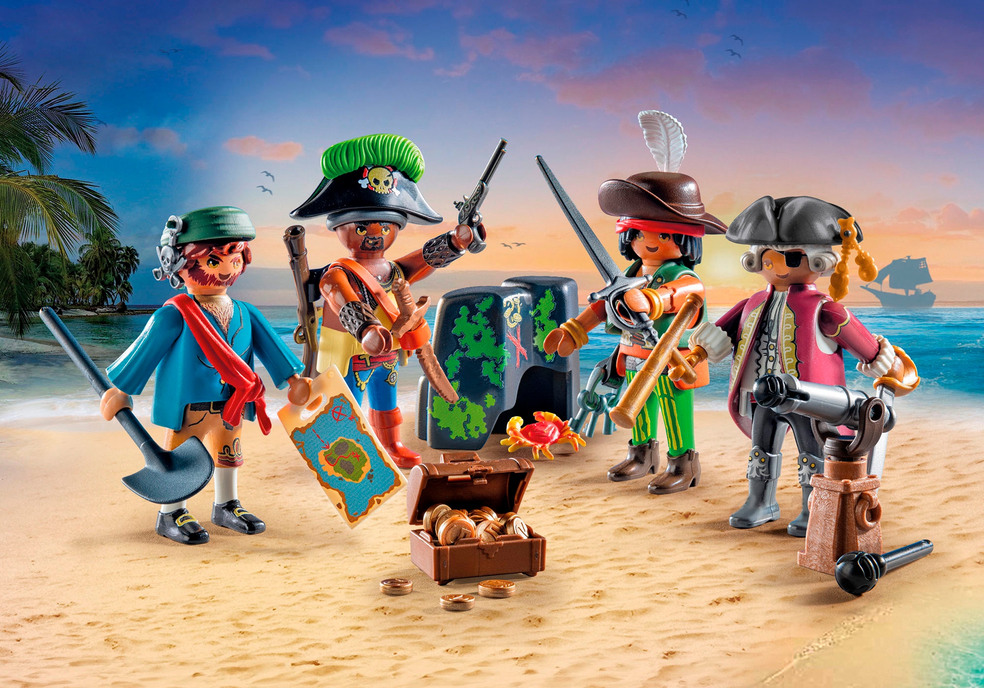 Playmobil® Konstruktions-Spielset »My Figures: Piraten (71533), Pirates« Made in Europe