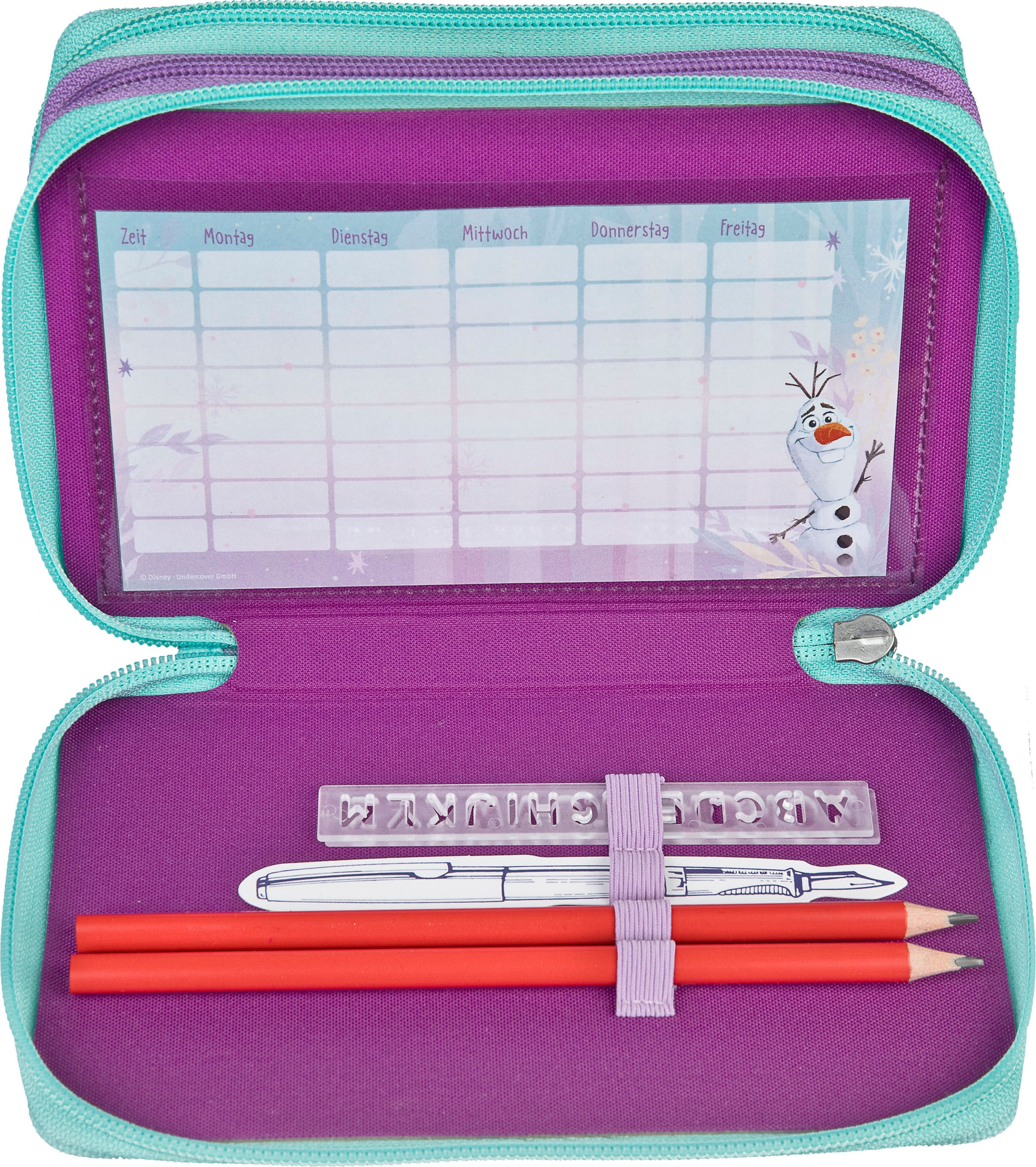 Scooli Trousse à crayons »Tripledecker, Frozen«