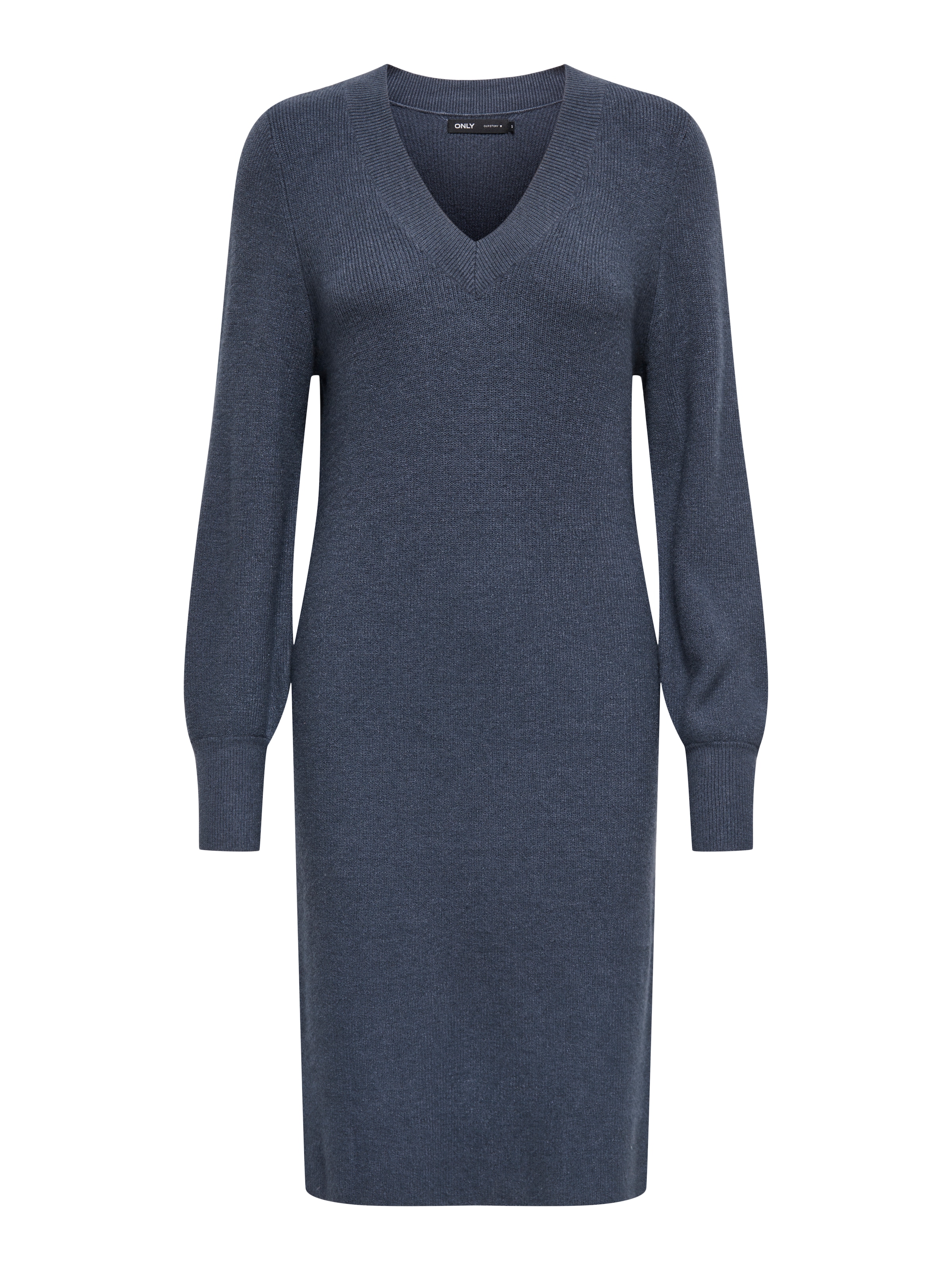 Image of ONLY Strickkleid "ONLKATIA LS V-NECK DRESS NCA KNT"