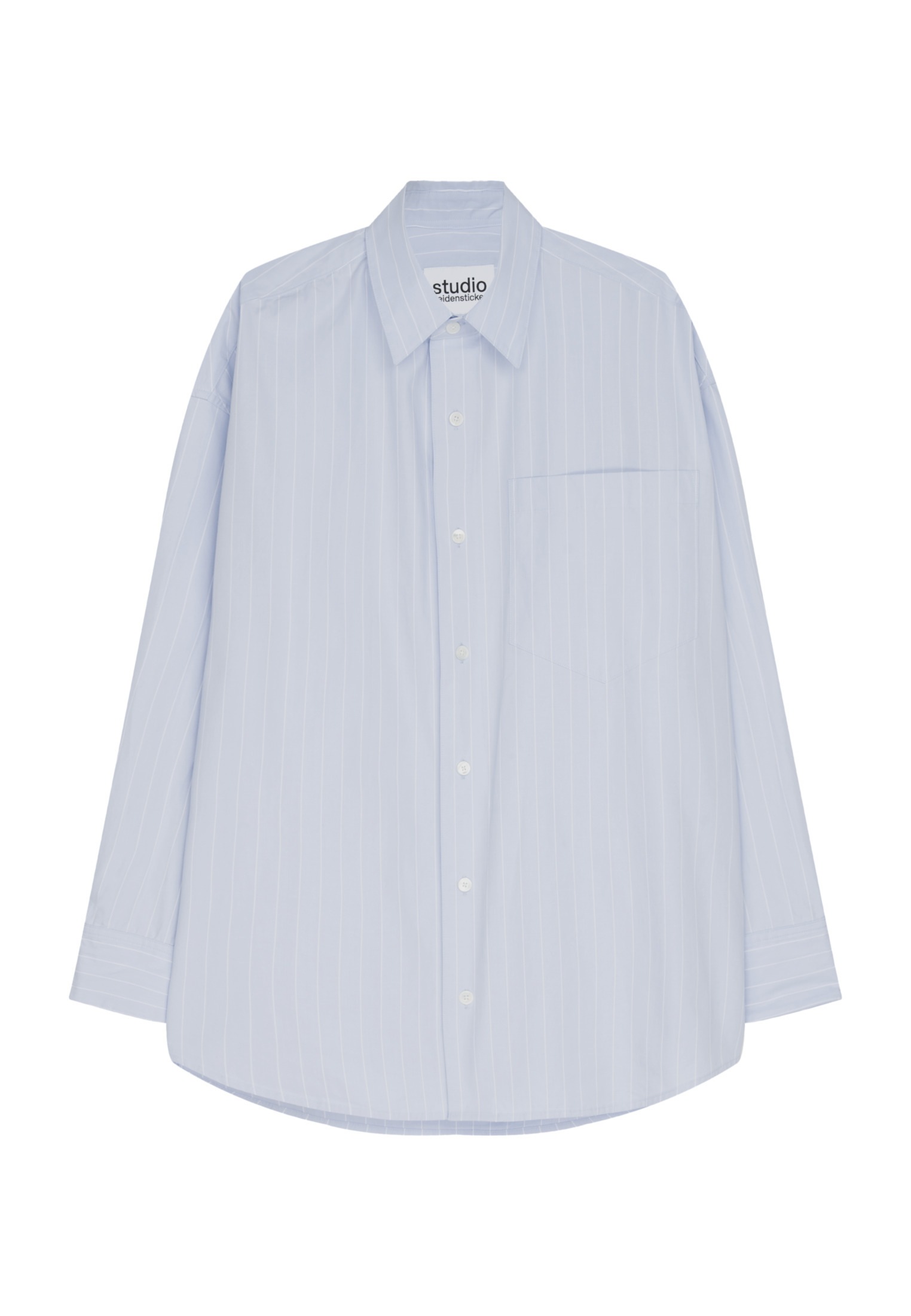 studio seidensticker Businesshemd »Studio« Oversized Langarm Kentkragen Streifen