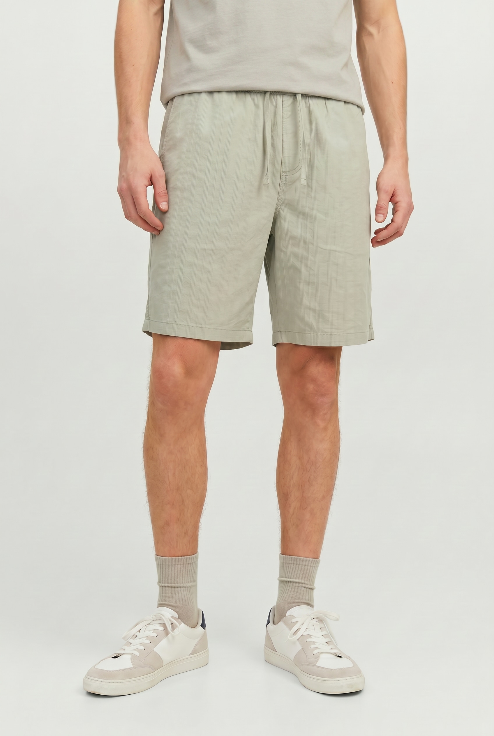 Image of Jack & Jones Jogginghose "JPSTJAIDEN RIVIERA TEXTURE SHORT REG" mit elastischem Bund
