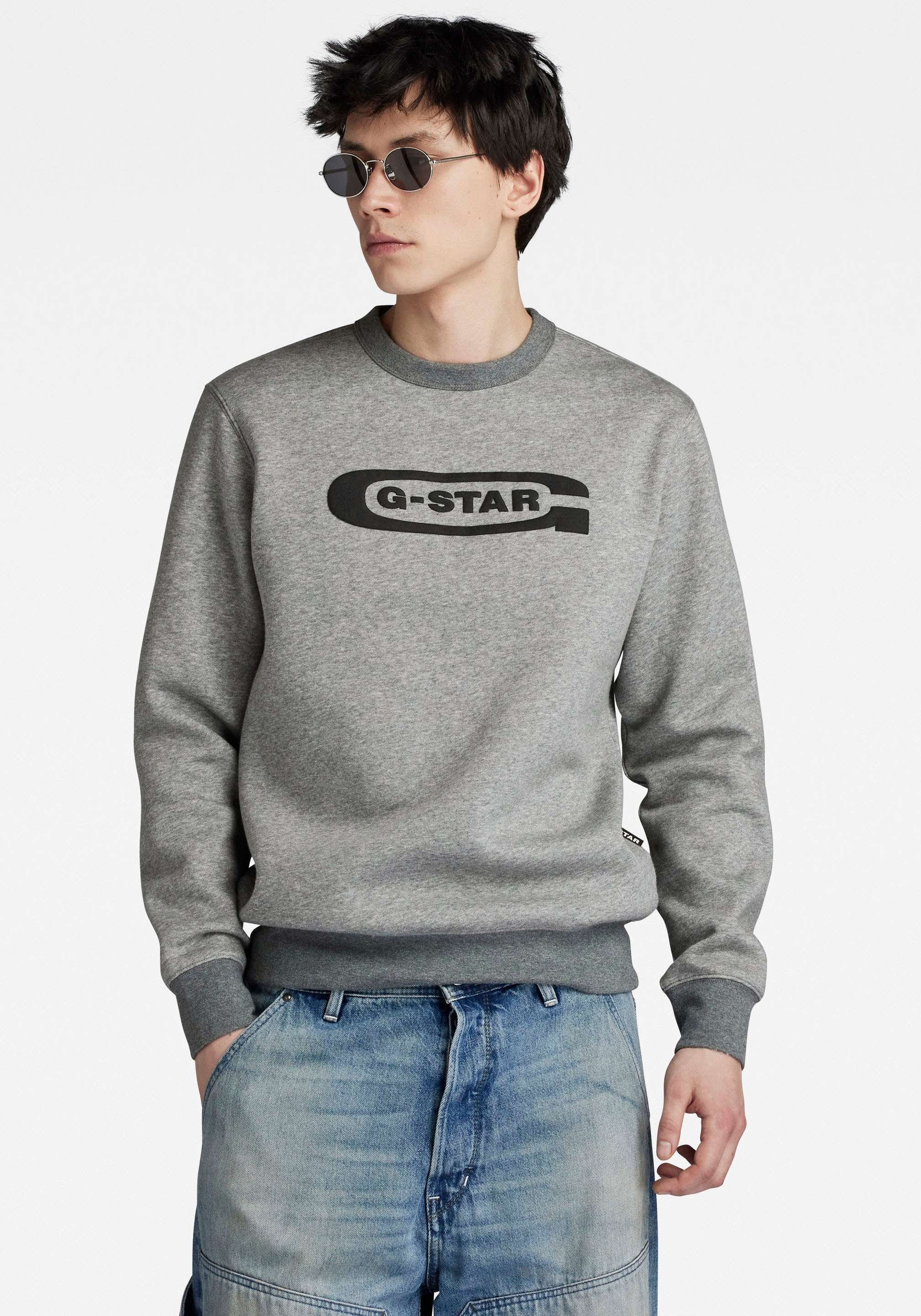 G-Star RAW Sweatshirt »Old school logo r sw«
