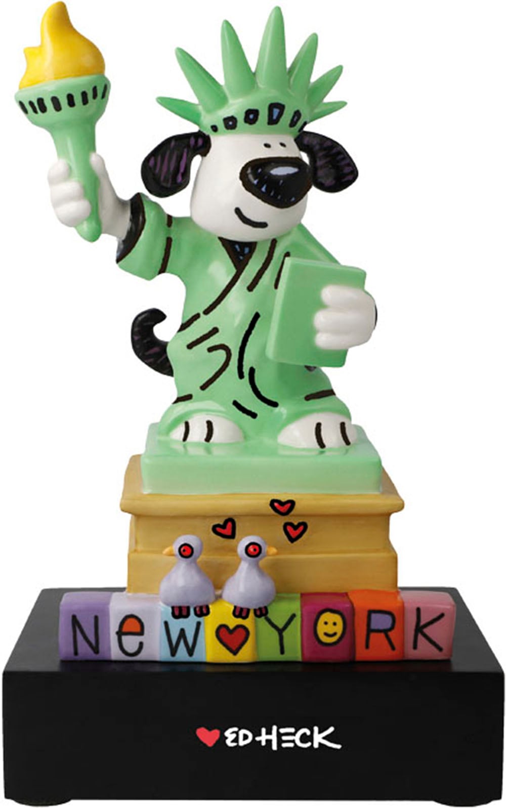 Image of Goebel Dekofigur "Ed Heck - Liberty Dog"