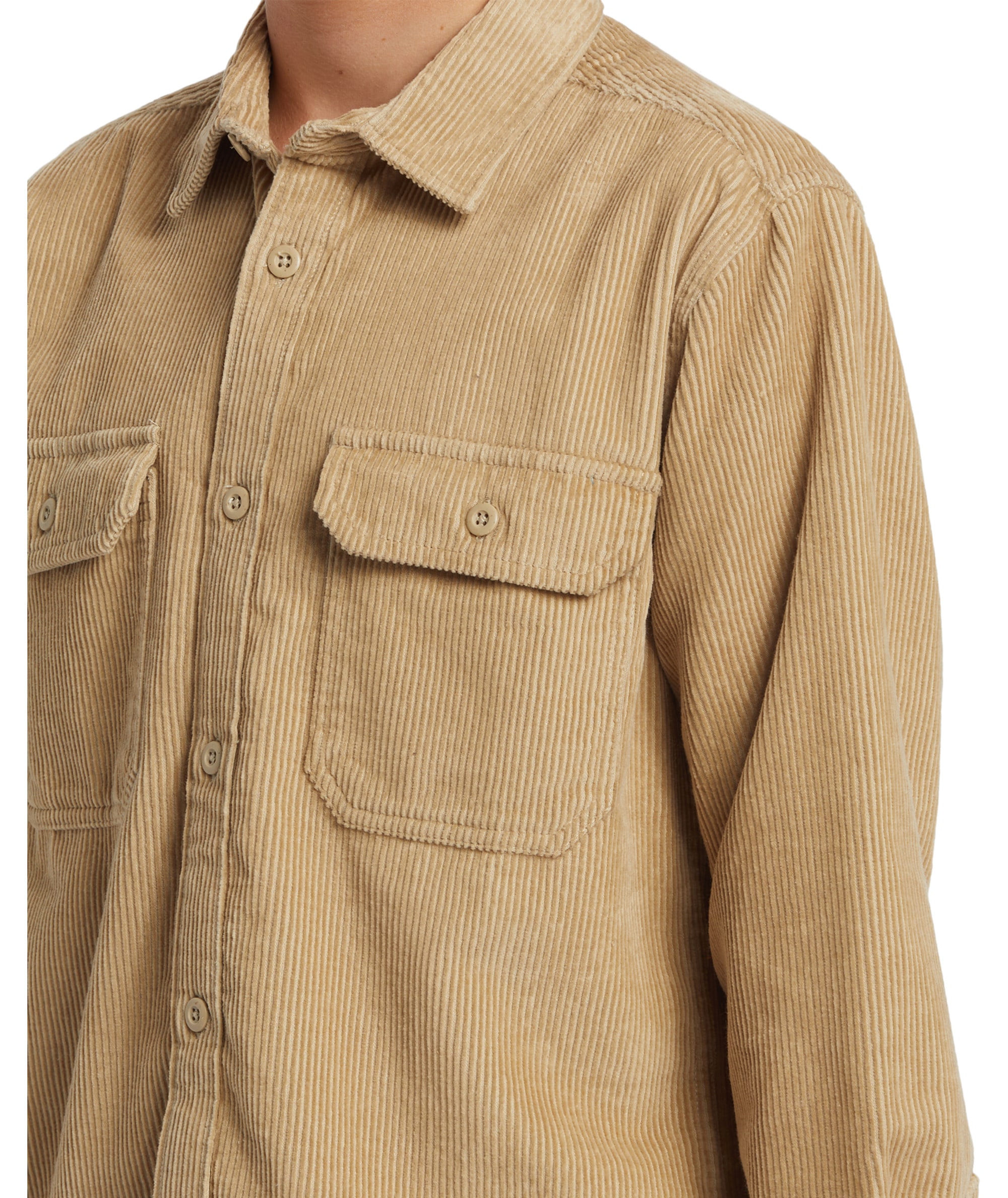 Quiksilver Langarmhemd »VENTURE OVERSHIRT CORD YOUTH«