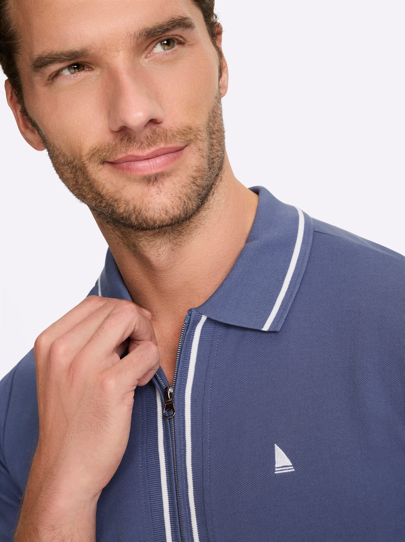 Catamaran Kurzarmshirt »Kurzarm-Poloshirt« 1 tlg.