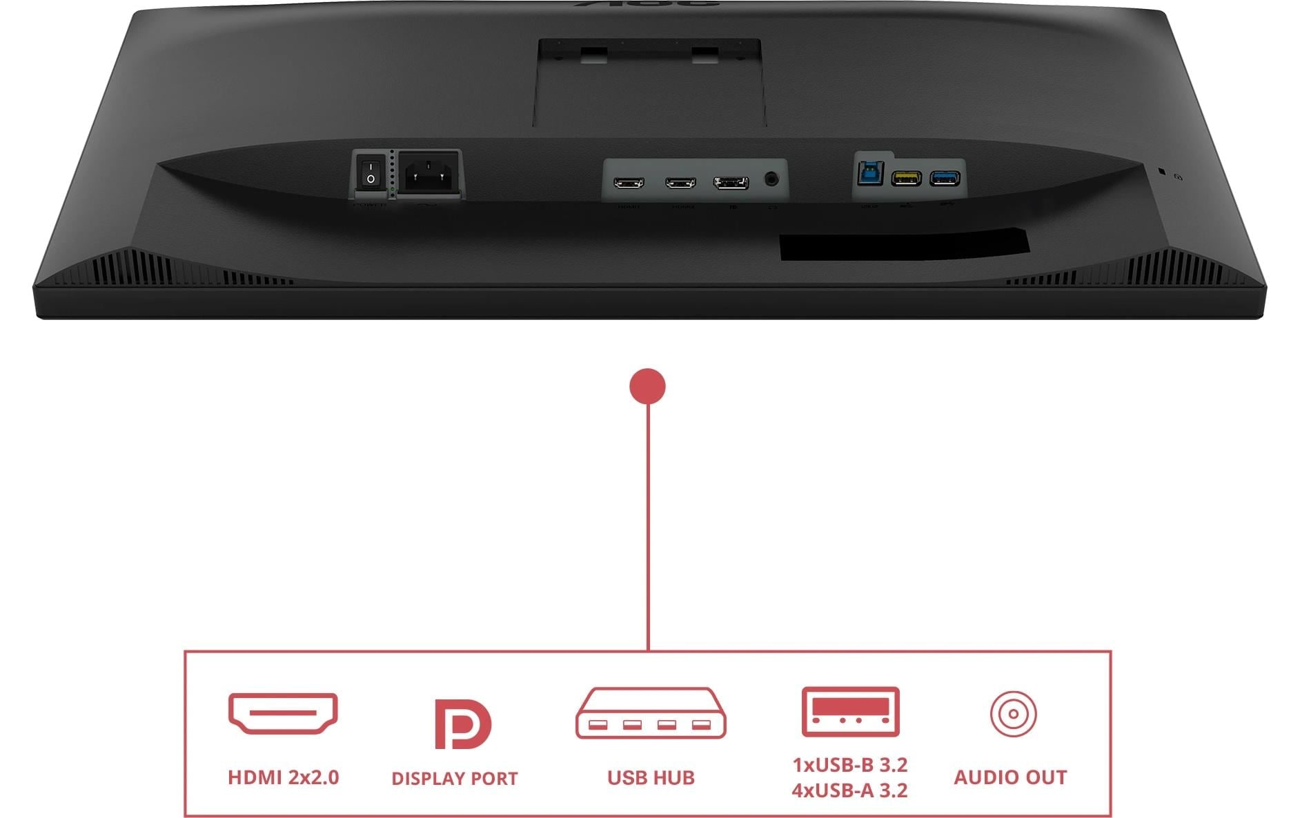 AOC Gaming-Monitor »U27E3UF« 68,58 cm/27 ″  3840 x 2160 px 60 Hz