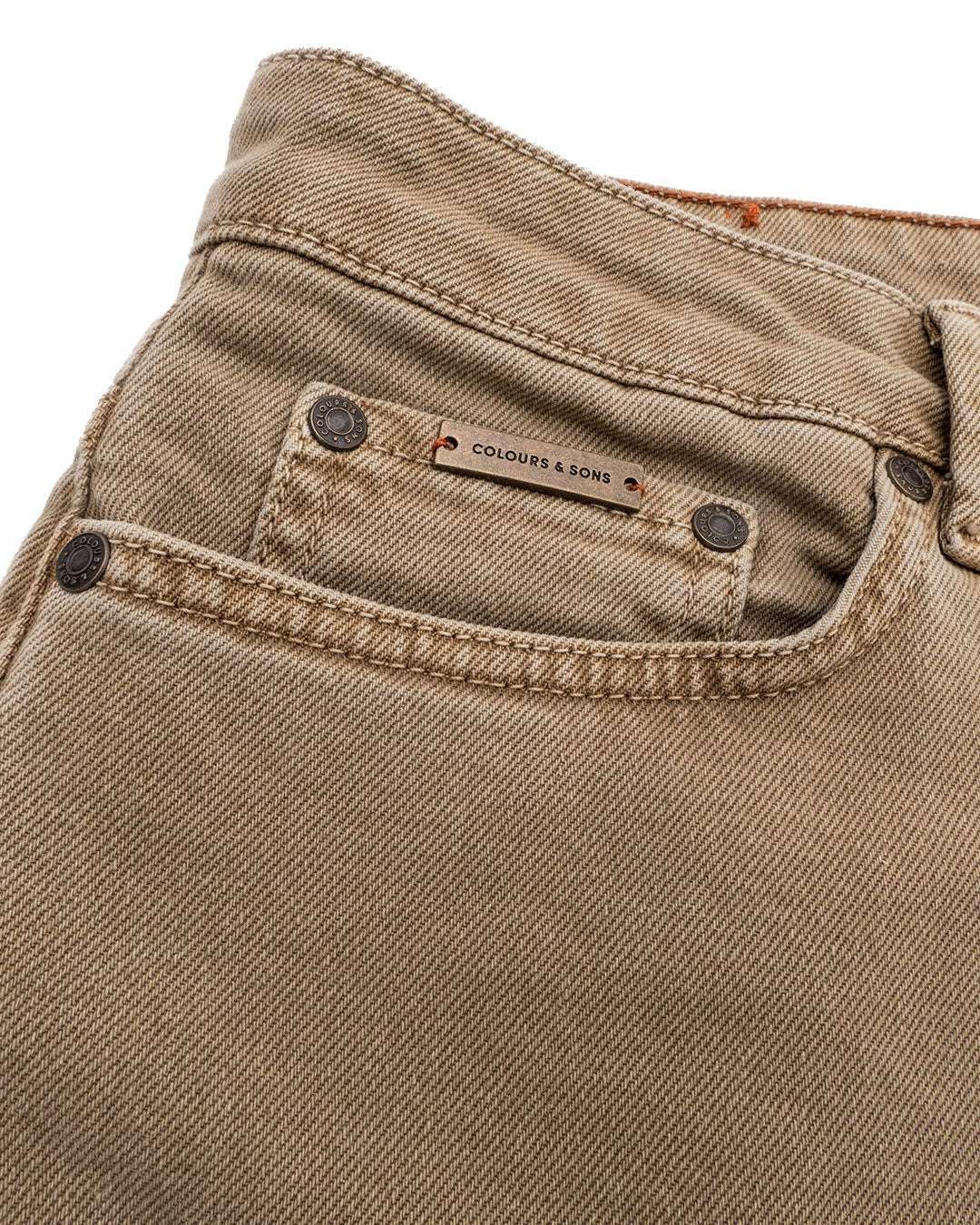 colours & sons Stoffhose »Hosen Natural Dye Cropped«