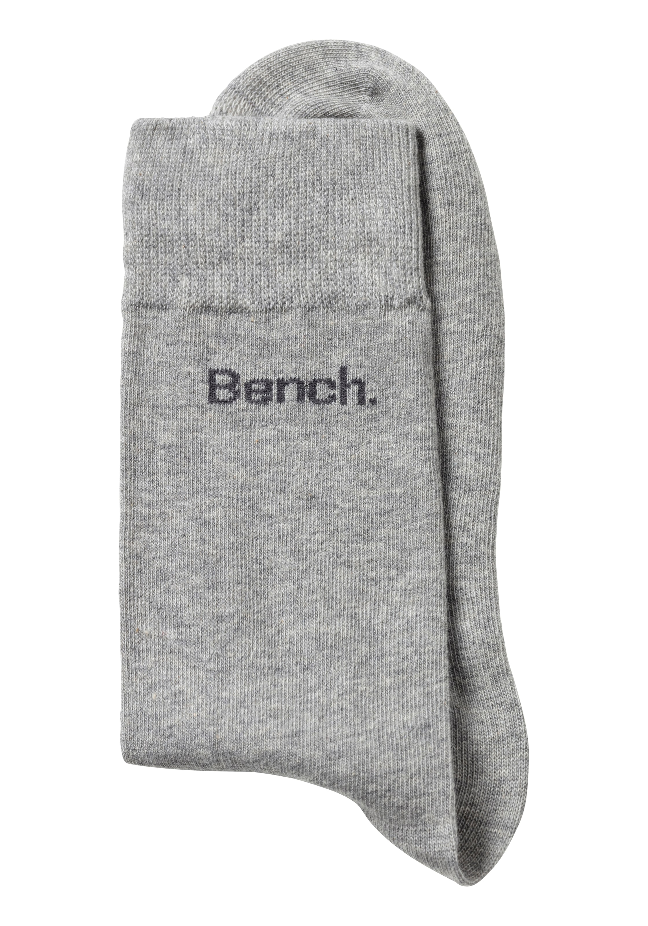 Bench. Basicsocken, (4 Paar), in angenehm weicher Markenqualität