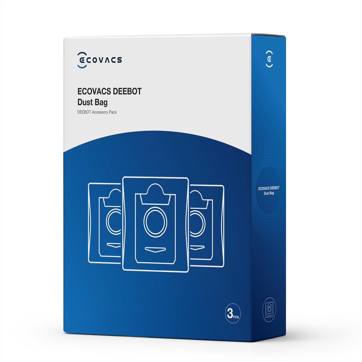 ECOVACS »Ecovacs Staubbeutel 3er Pack, zu X1+& T10+, Deebot, 2.5L«