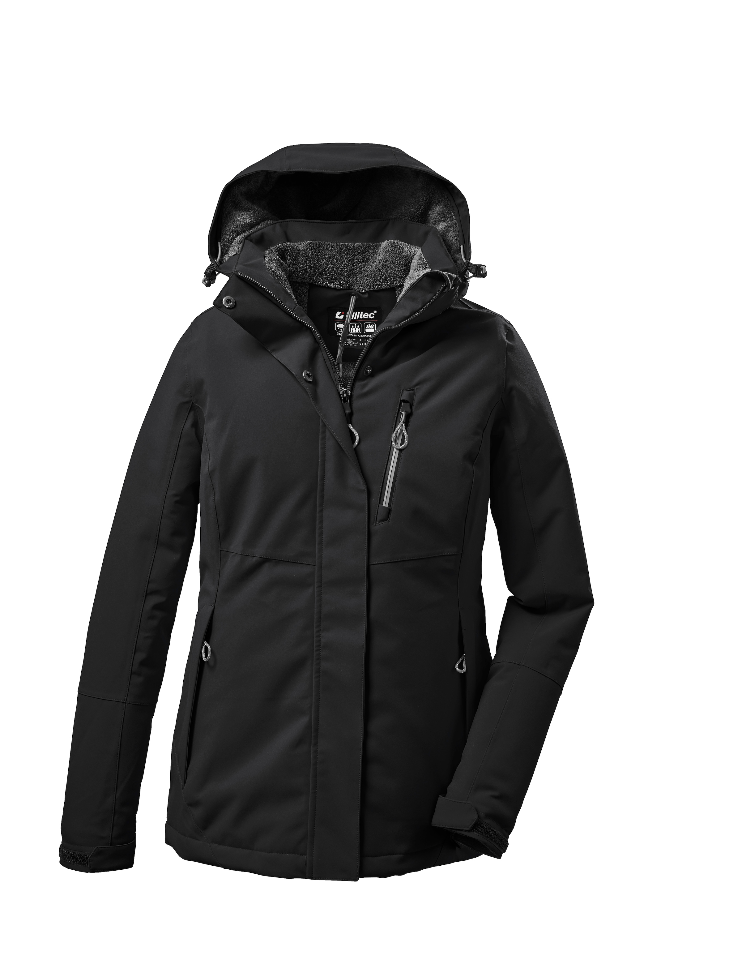 Killtec Outdoorjacke »KOW 140 WMN JCKT«, mit Kapuze, Wasser- und winddicht