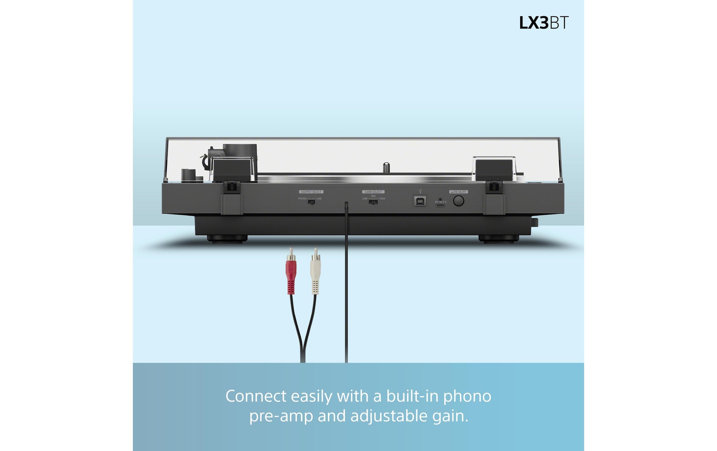 Sony Plattenspieler »PS-LX3BT«