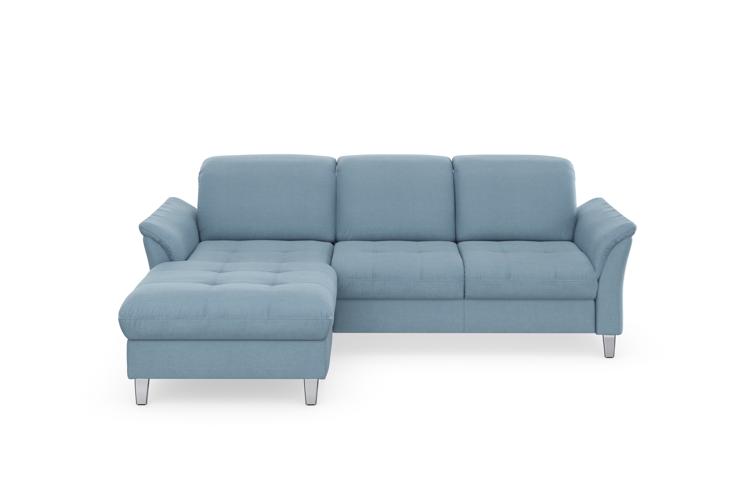 sit&more Ecksofa »Maggiore L-Form«, wahlweise mit Kopfteilverstellung, Bettfunktion und Bettkasten