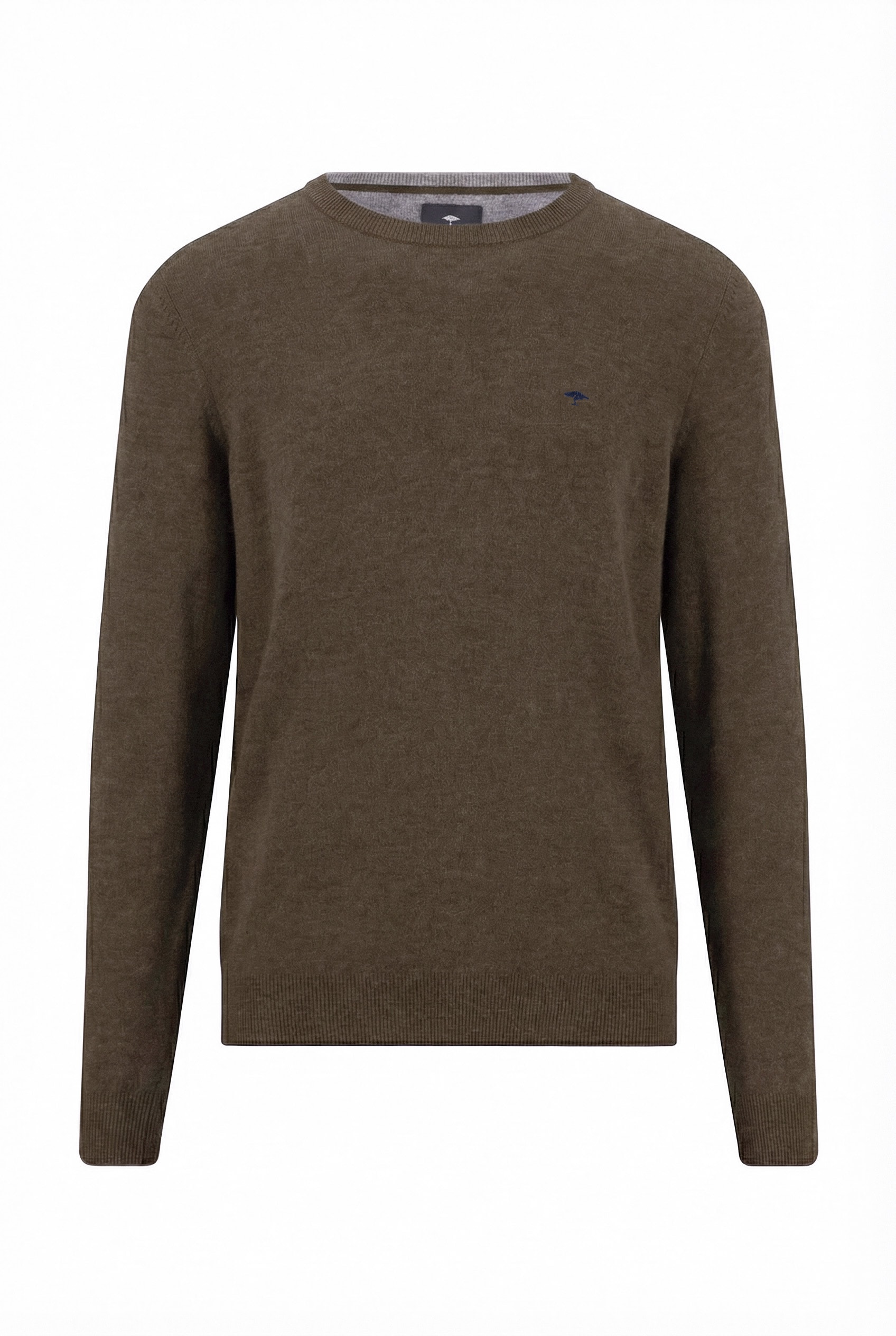 FYNCH-HATTON Strickpullover mit hochwertigem Kaschmiranteil, Rundhals, Casual Fit