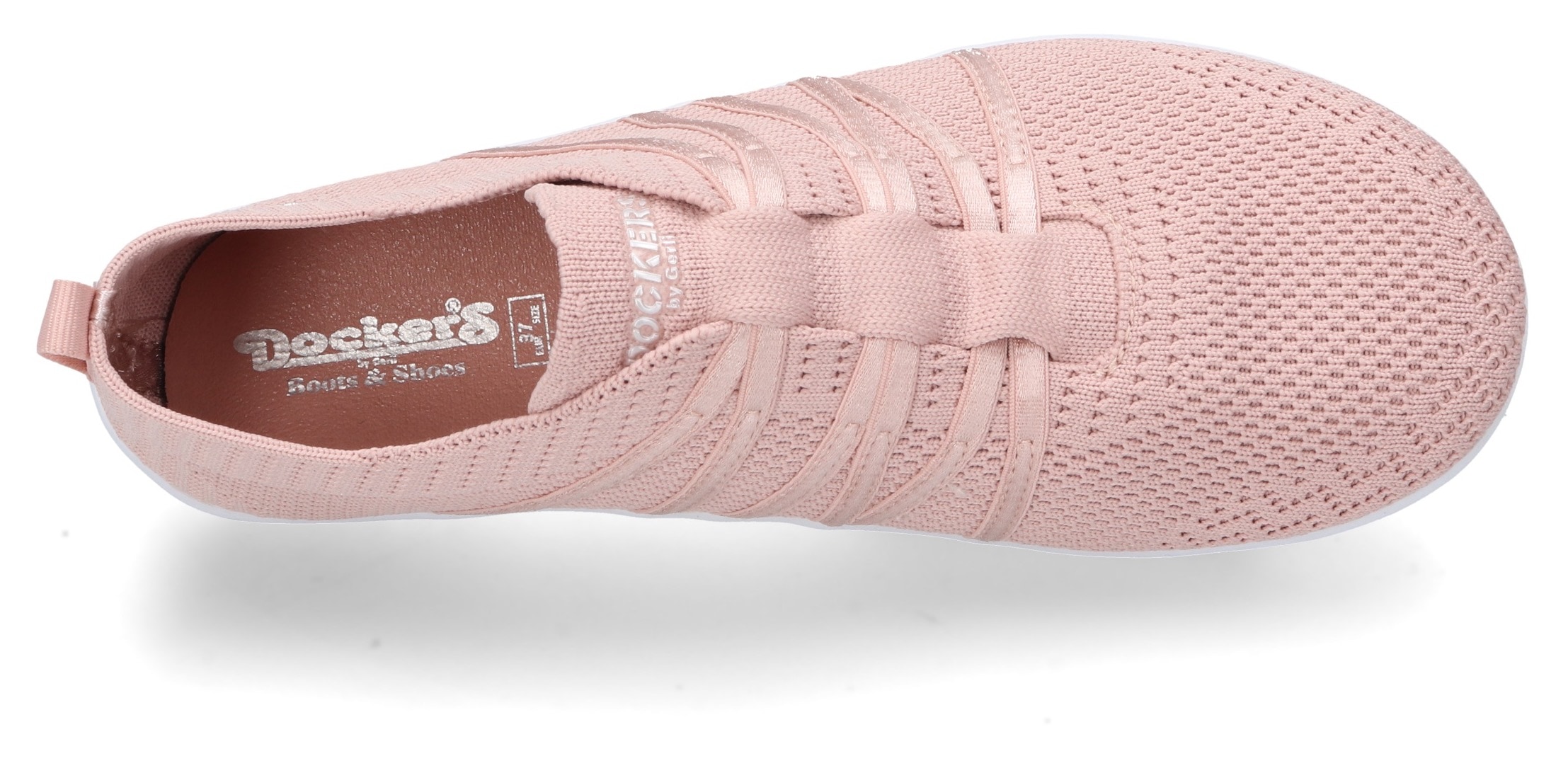 Dockers by Gerli Barfussschuh, Schlupfschuh, Sneaker, Sommerschuh in lässiger Strick-Optik