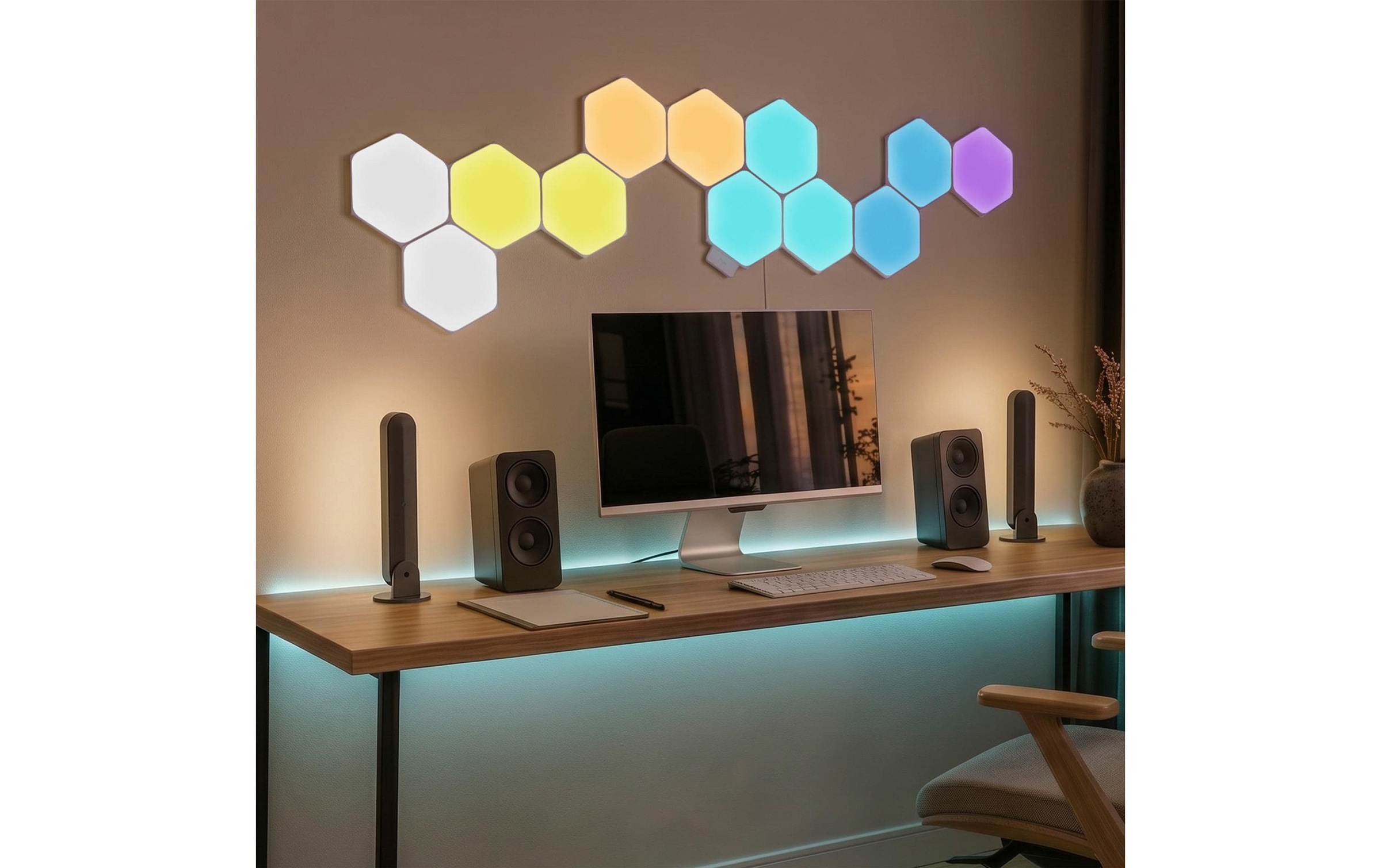 Philips Hue Draps de lit »Nanoleaf Wall light module EU«
