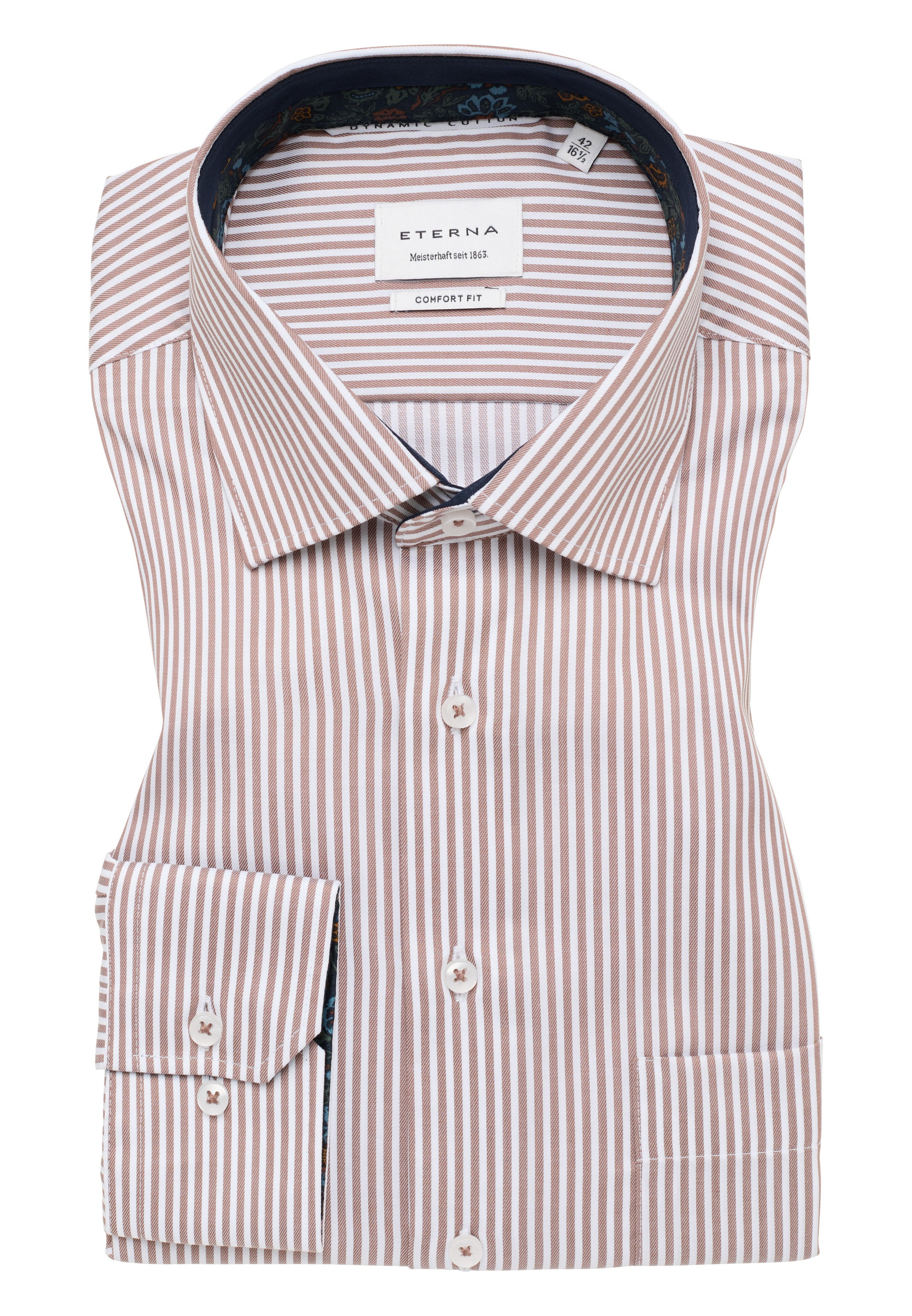 Eterna Langarmhemd »COMFORT FIT« NON IRON (bügelfrei)