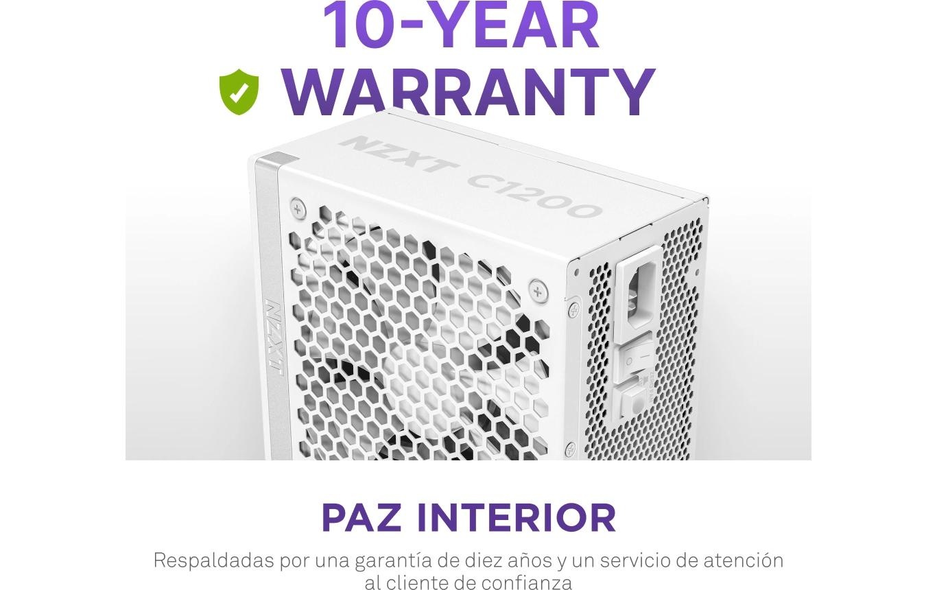 NZXT Netzteil »C1200 Goldfarben 1200 W«